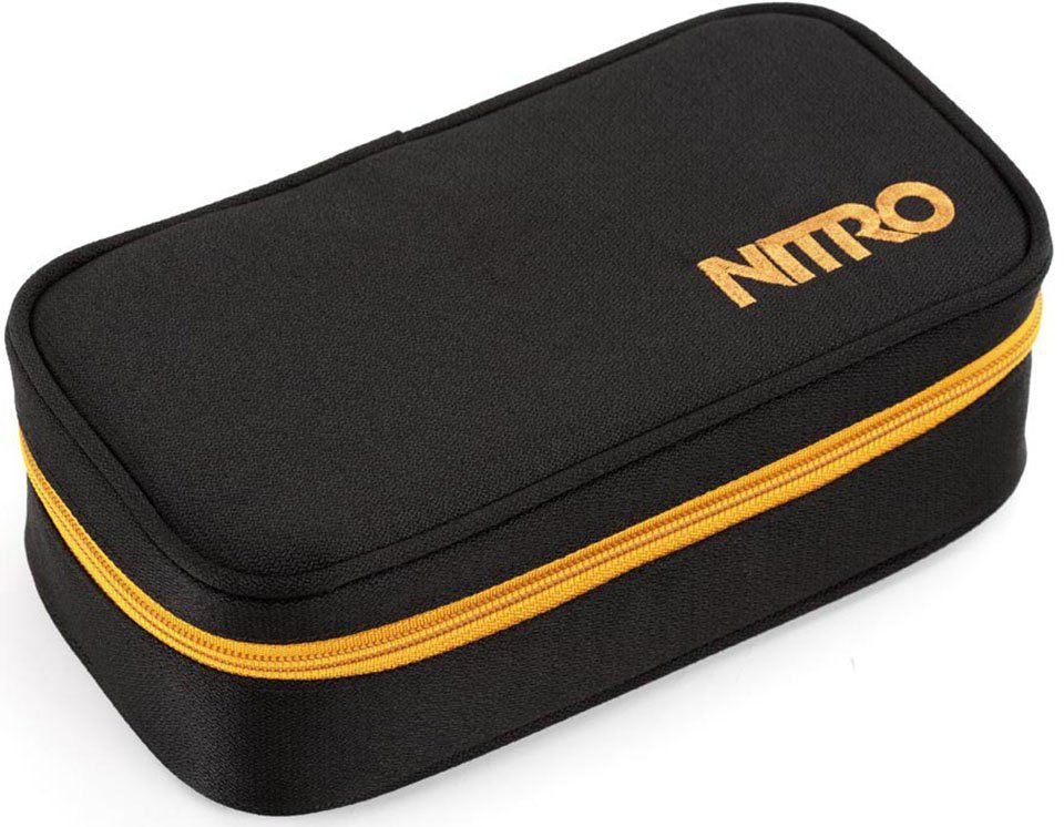 NITRO Federtasche Pencil Case Black XL, Golden