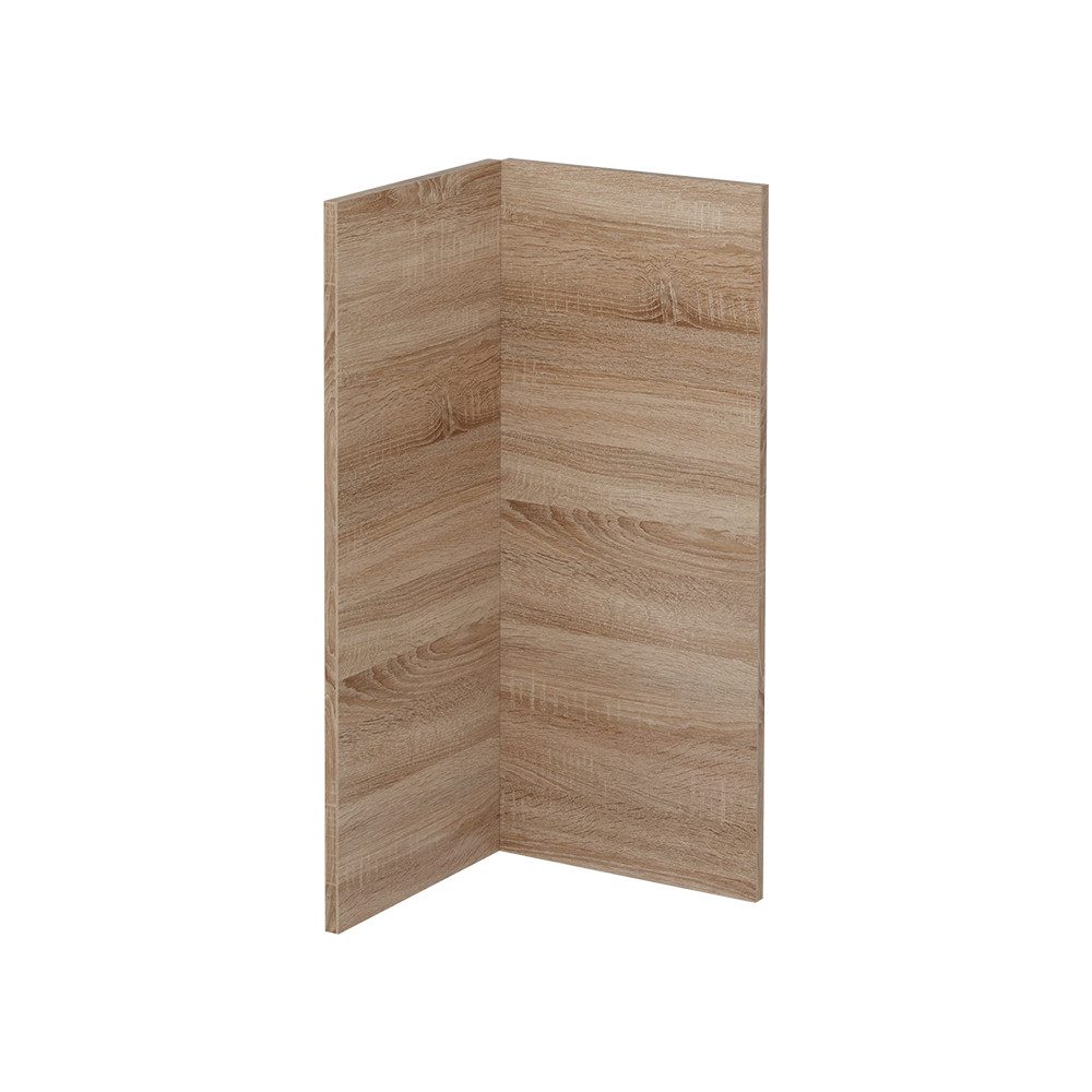 Vicco Unterschrank R-Line, Sonoma, 59.2 x 71.3 cm Möbelfront für den Eckunterschrank (1-St)