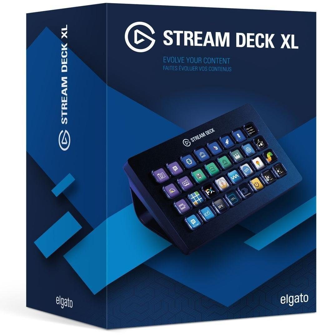 Elgato Stream Deck XL Mischpult Digitales Aufnahmegerät