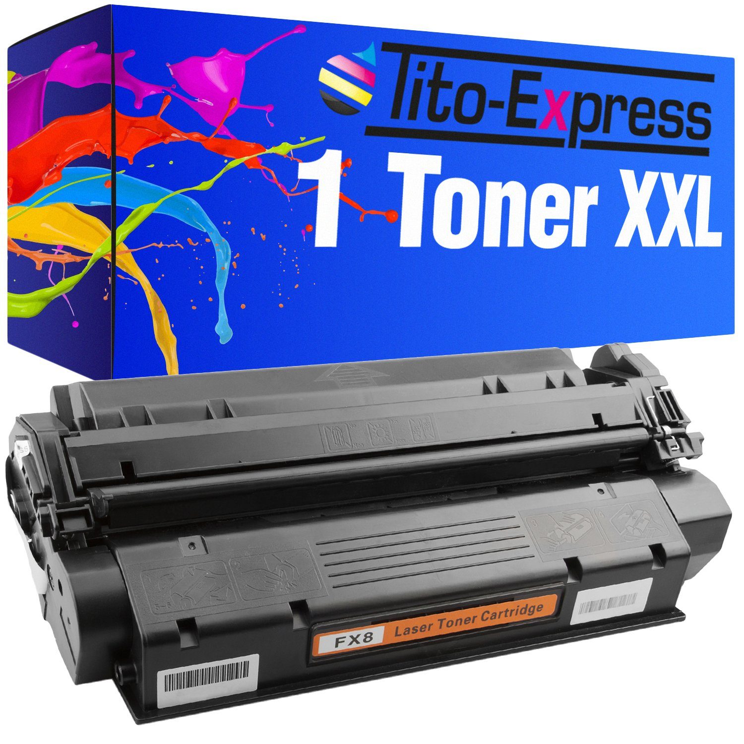 Tito-Express Tonerpatrone ersetzt Canon FX-8 Canon FX8 CanonFX8, (1x Black), für ImageClass PC-D320 PC-D340 PC-D383 PC-D420