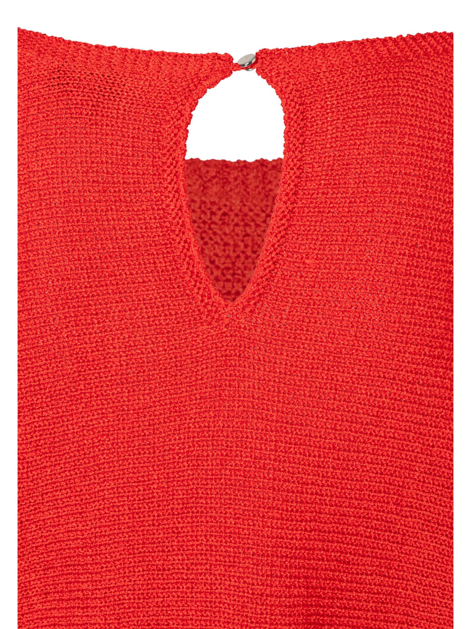 MORE&MORE Rundhalspullover femininer, leichter 3/4 Arm Pullover