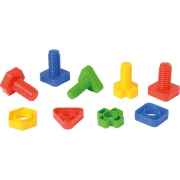 EDUPLAY Lernspielzeug Schraubenset, Kunststoff, inklusive Box