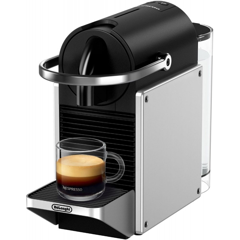 De'Longhi Kapsel-/Kaffeepadmaschine, Papier, Schickes Industriedesign