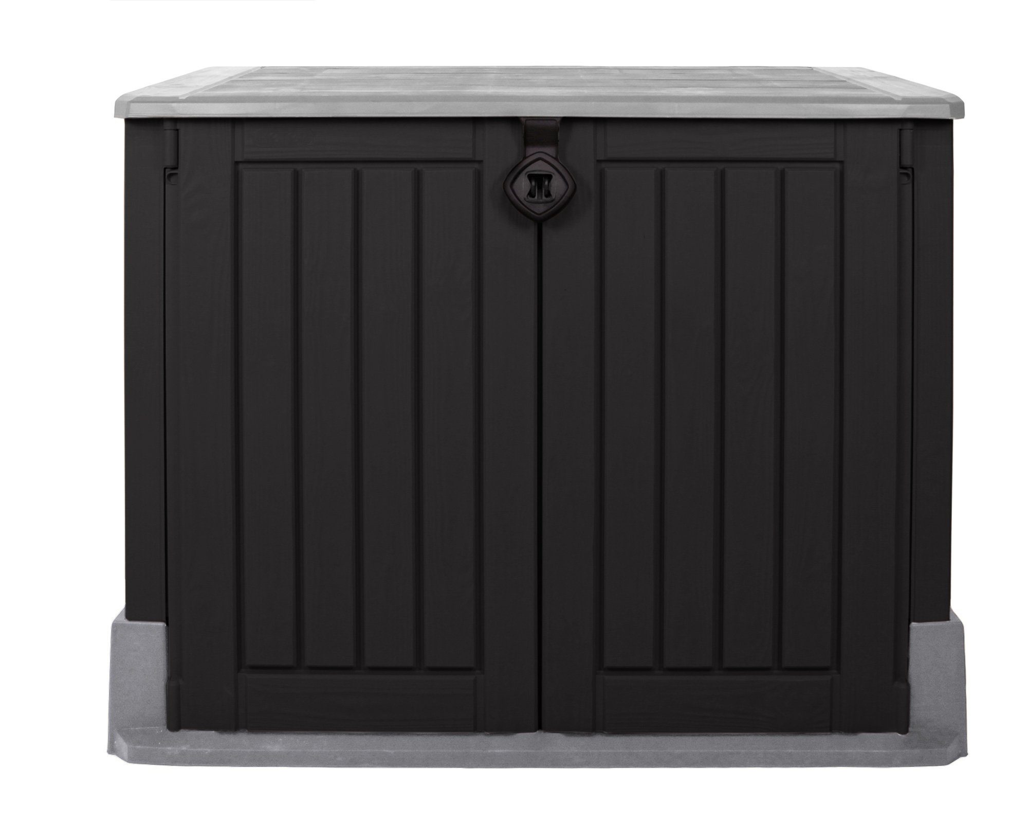Keter Mülltonnenbox »Gartenbox/Aufbewahrungsbox Geräteschuppen Store It Out  Midi 800 Liter für 2 Mülltonnen bis 120L«, abschließbar online kaufen | OTTO