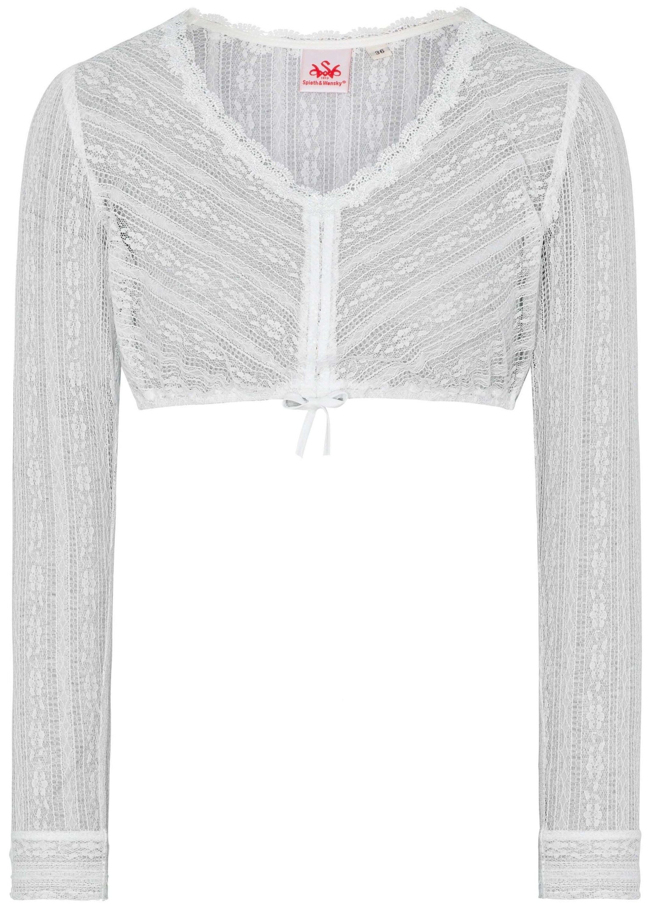 Spieth & Wensky Dirndlbluse Preiselbeere (1-tlg) günstig online kaufen