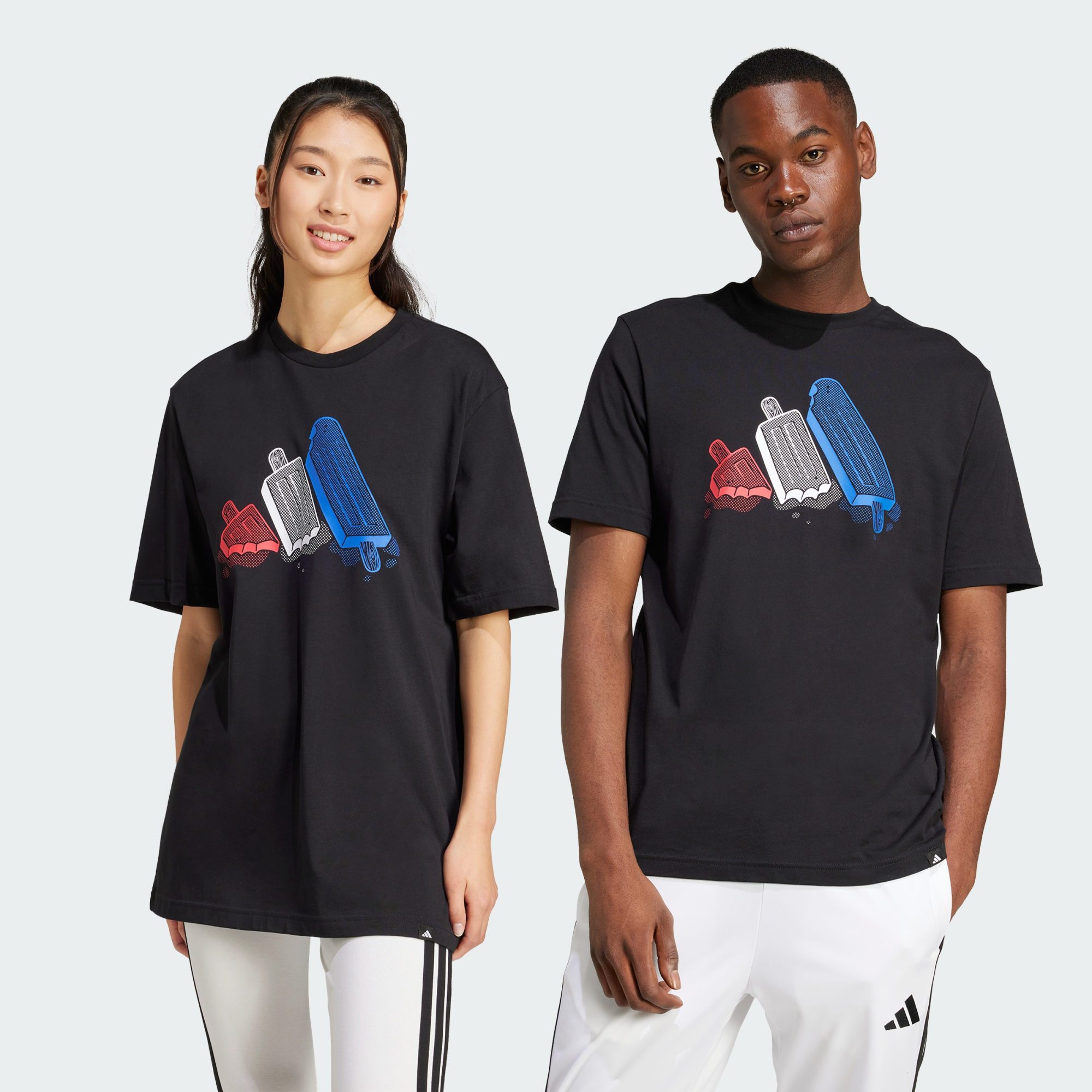 adidas Sportswear T-Shirt LOUNGE ICE GRAPHIC günstig online kaufen