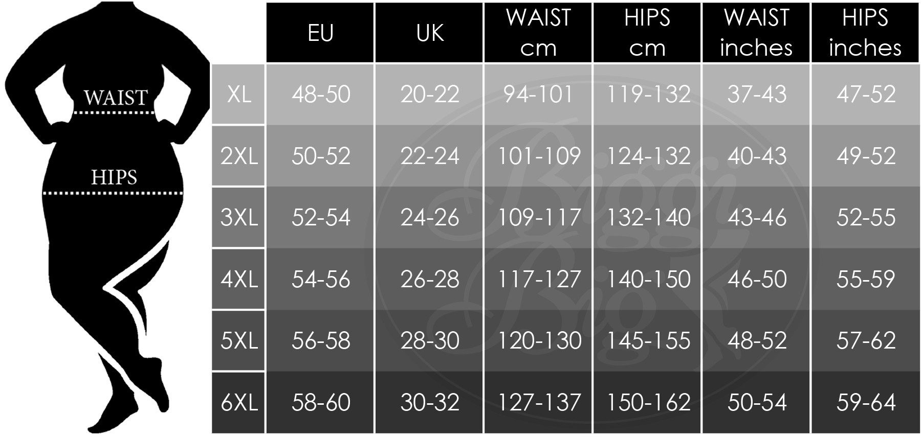 Biggi Big Feinstrumpfhose B120 schwarz