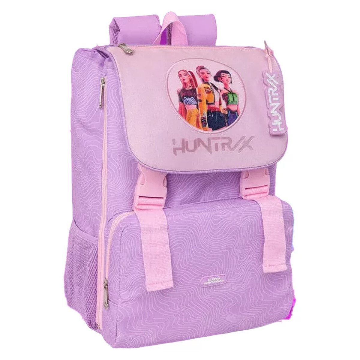 K-Pop Demon Hunters Rucksack K-pop Demon Hunters Iconic erweiterbare Schultasche, Tasche 41 cm