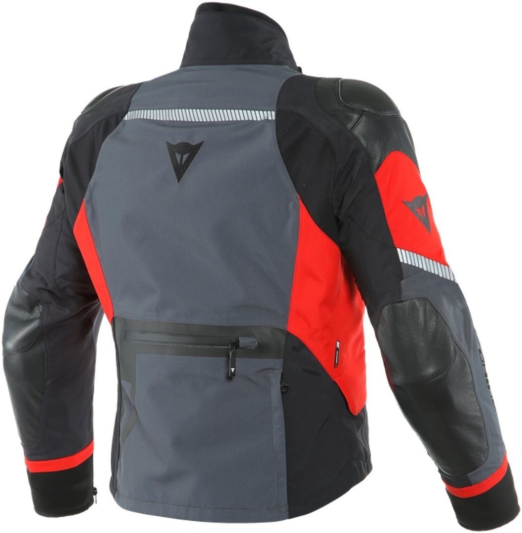 Sport Textiljacke Black/Grey/Red Dainese Gore-Tex Motorradjacke Master Motorrad