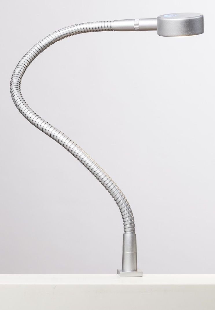kalb Bettleuchte LED Leseleuchte Bettlampe Flexleuchte chrom silbergrau Tou günstig online kaufen