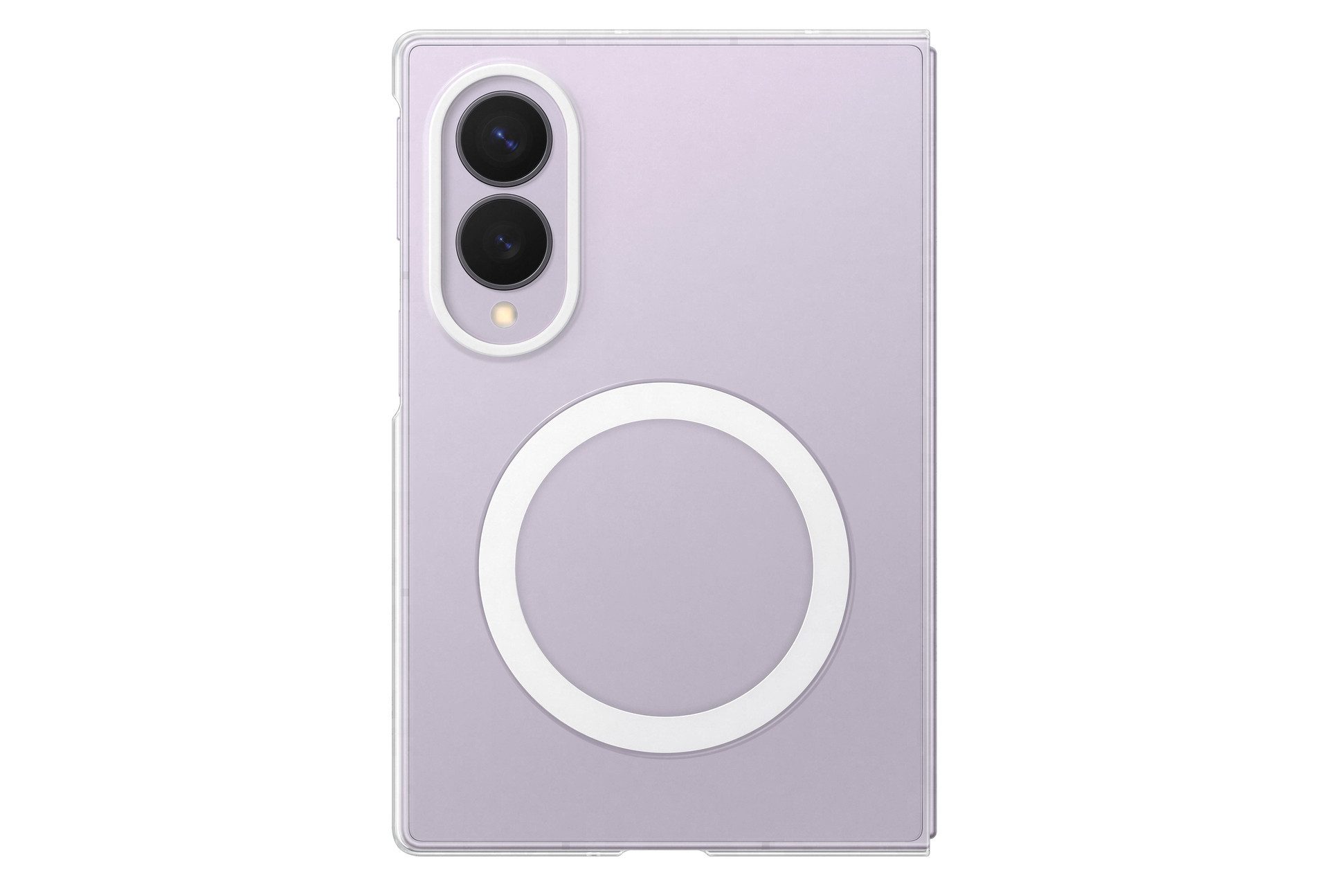 Samsung Smartphone-Hülle Clear Magnet Case für Galaxy Fold8, Backcover, Schutzhülle, Handyschutzhülle, Case, Schutzcase, stoßfest