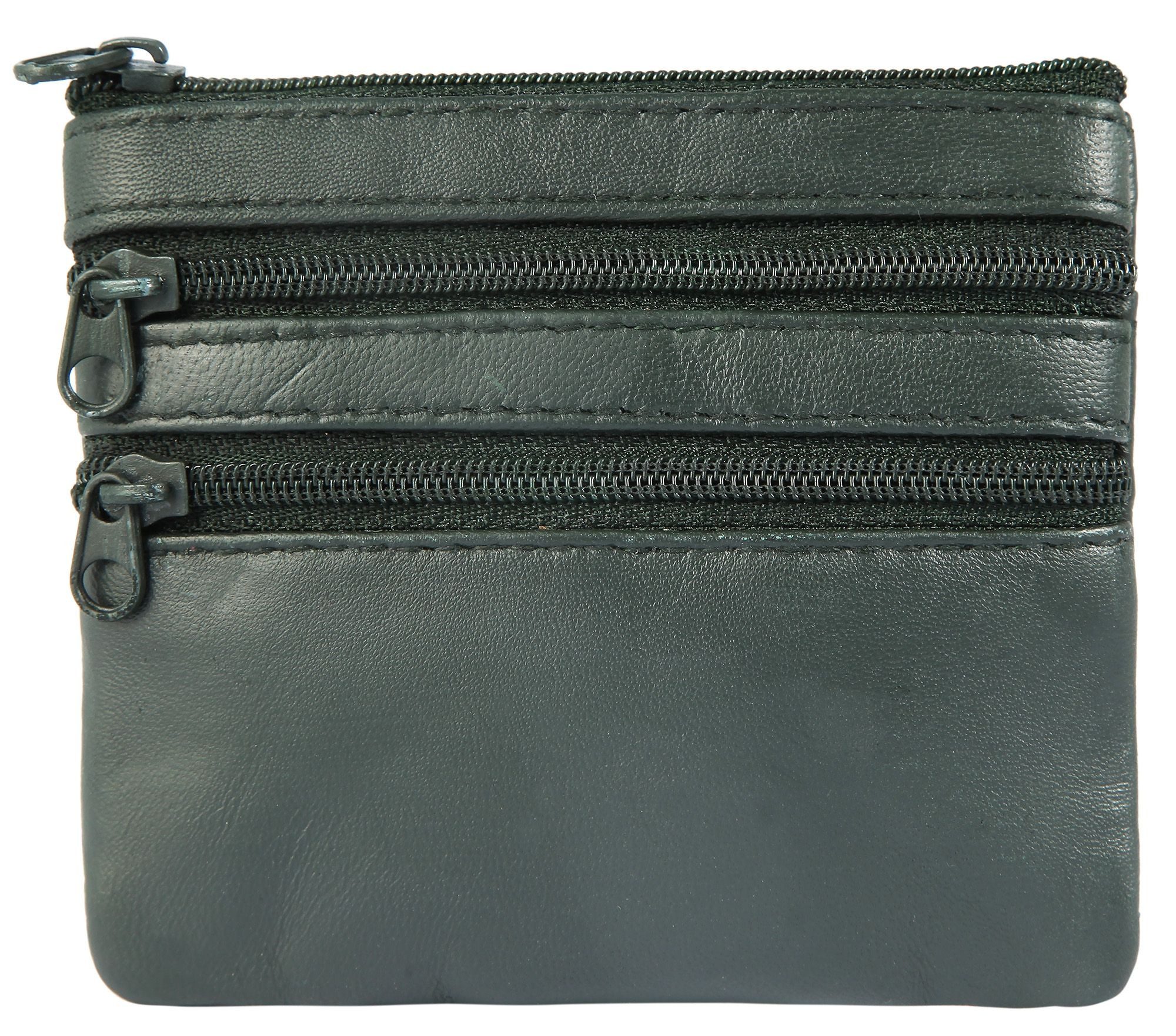 Leonardo Verrelli Geldbörse Pocket Schlüsselbeutel aus Echt Leder, hochwertig, Basic