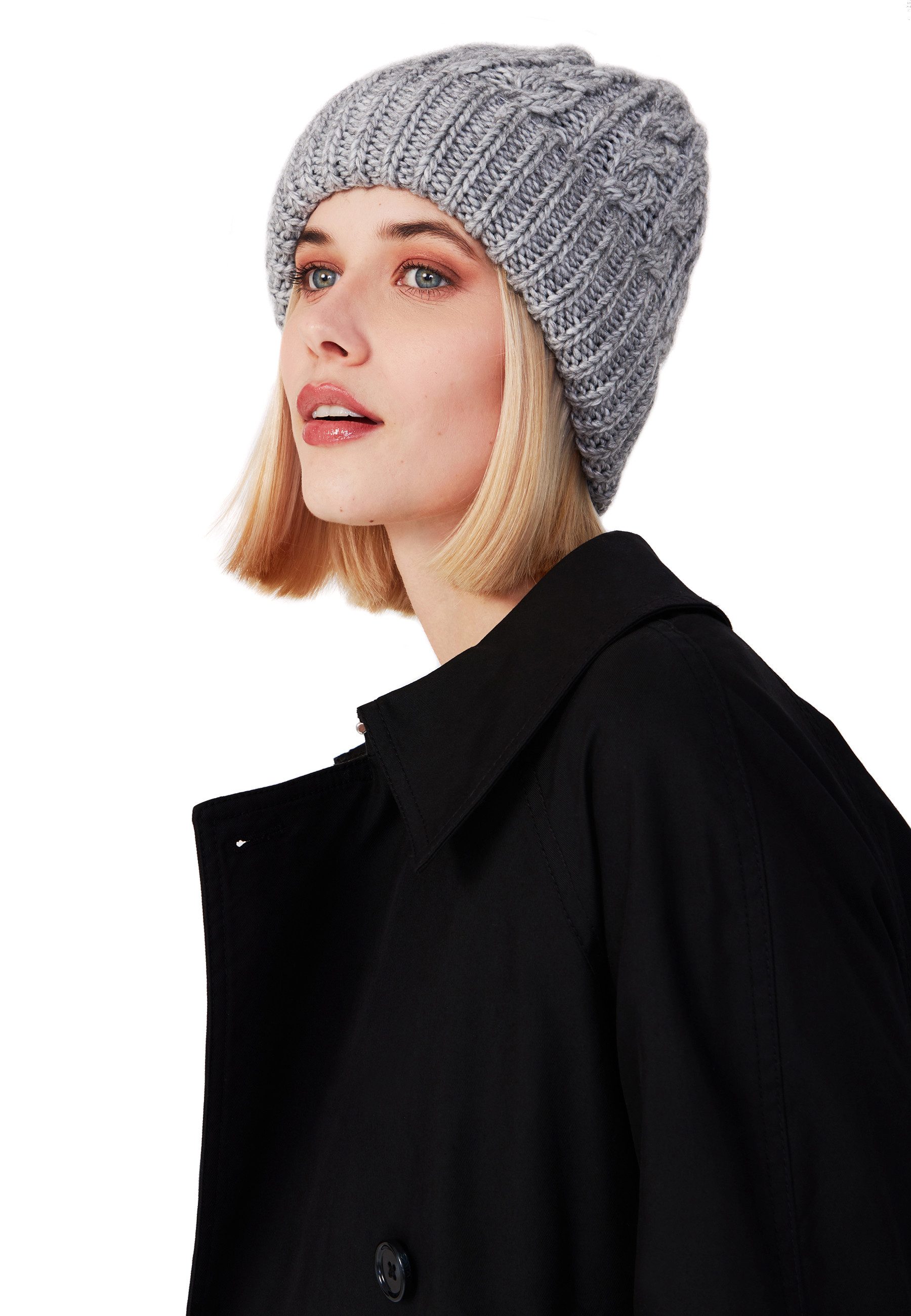 Style & Republic Beanie Strick-Beanie gefüttert