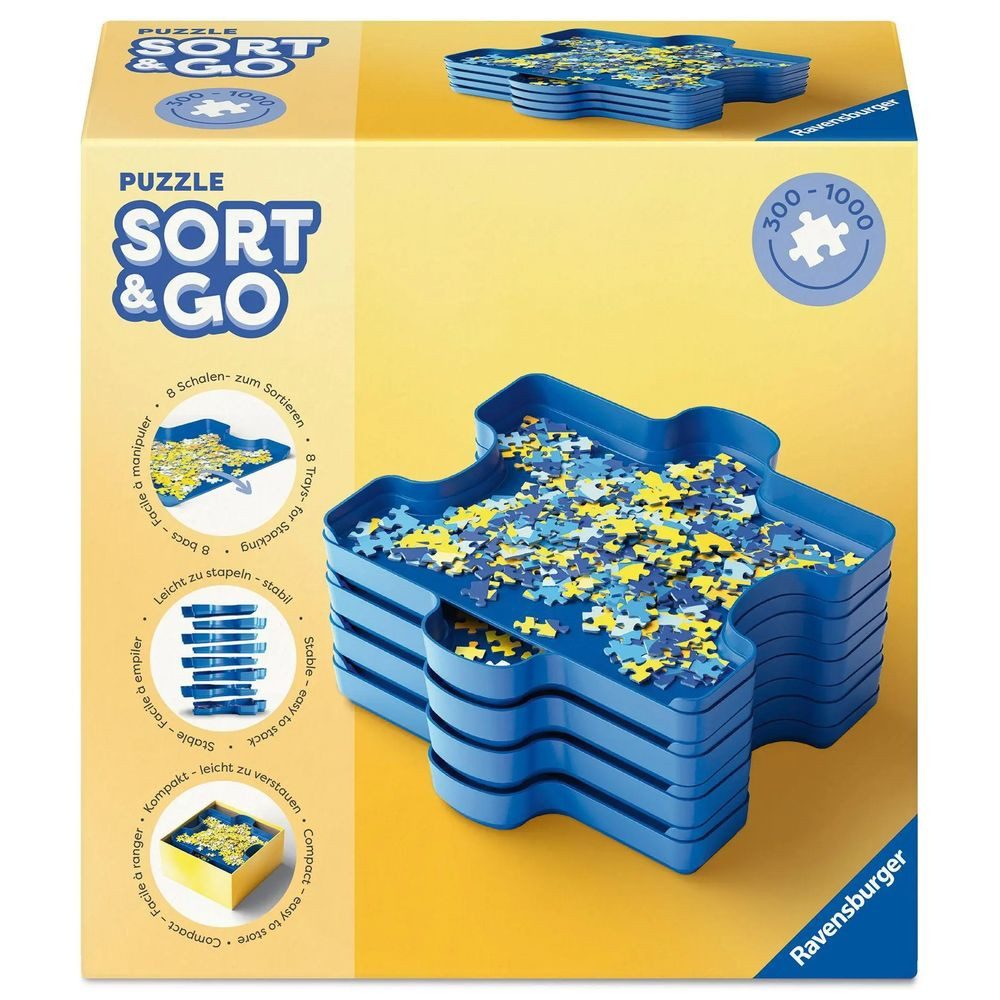 Ravensburger Puzzle Puzzle Accessories - Puzzle Sort & Go, Puzzleteile
