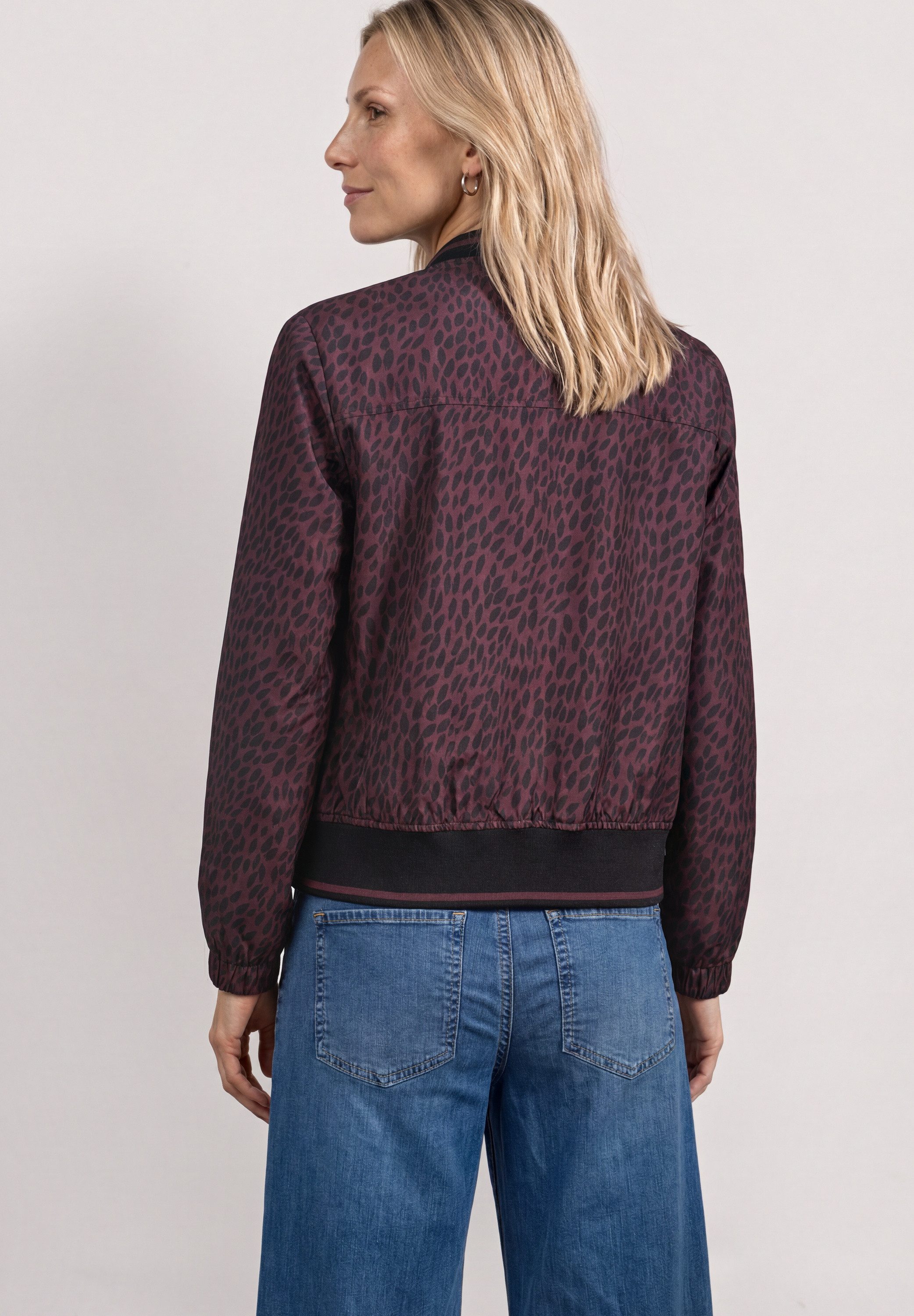 STREET ONE Blouson mit allover Leoprint