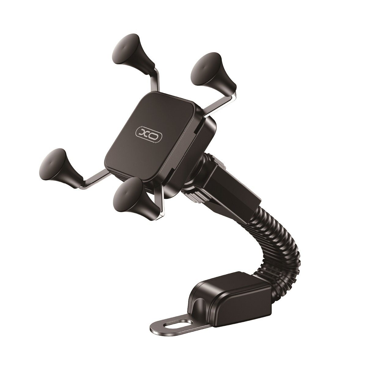 Smartphone-Halterung Fahrrad-/Motorradhalter C119 Handy Halterung schwarz