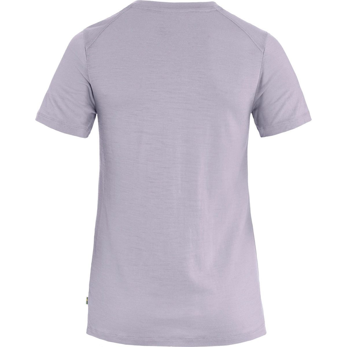 Fjällräven Kurzarmshirt Abisko Wool SS W Komfortables Damen-T-Shirt aus Merinowolle und Polyester, ideal für