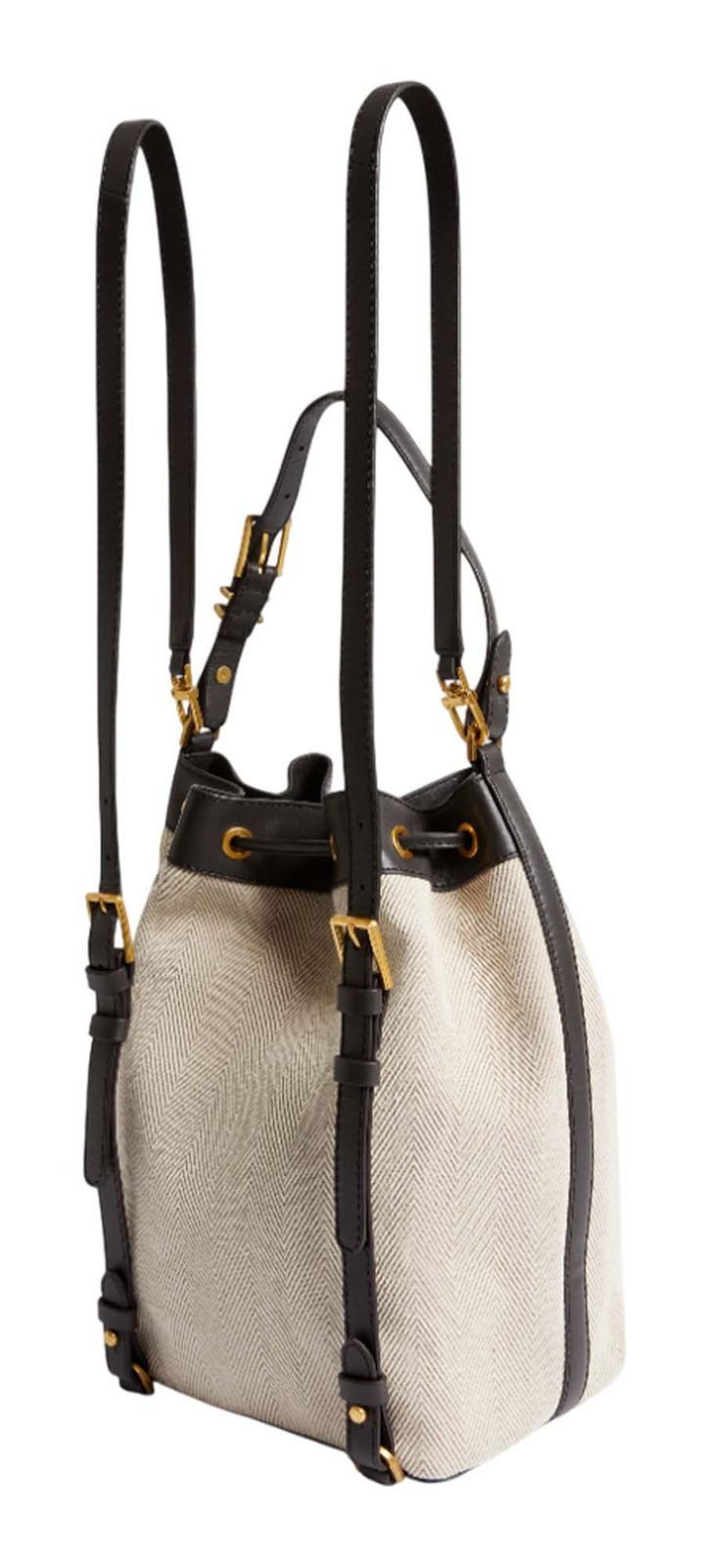 Ted Baker Schultertasche Tashah Belt Detail Canvas Herringbone Shoulder Bag