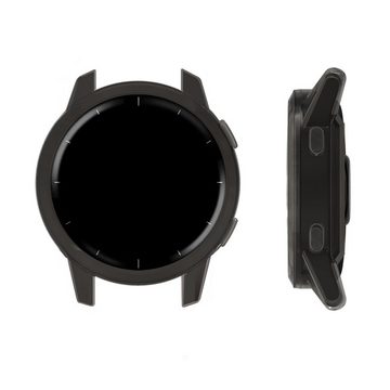 kwmobile Smartwatch-Hülle 2x Schutzhülle für Garmin Vivoactive 4 (45 mm), Fitness Tracker Gehäuse Hülle klar