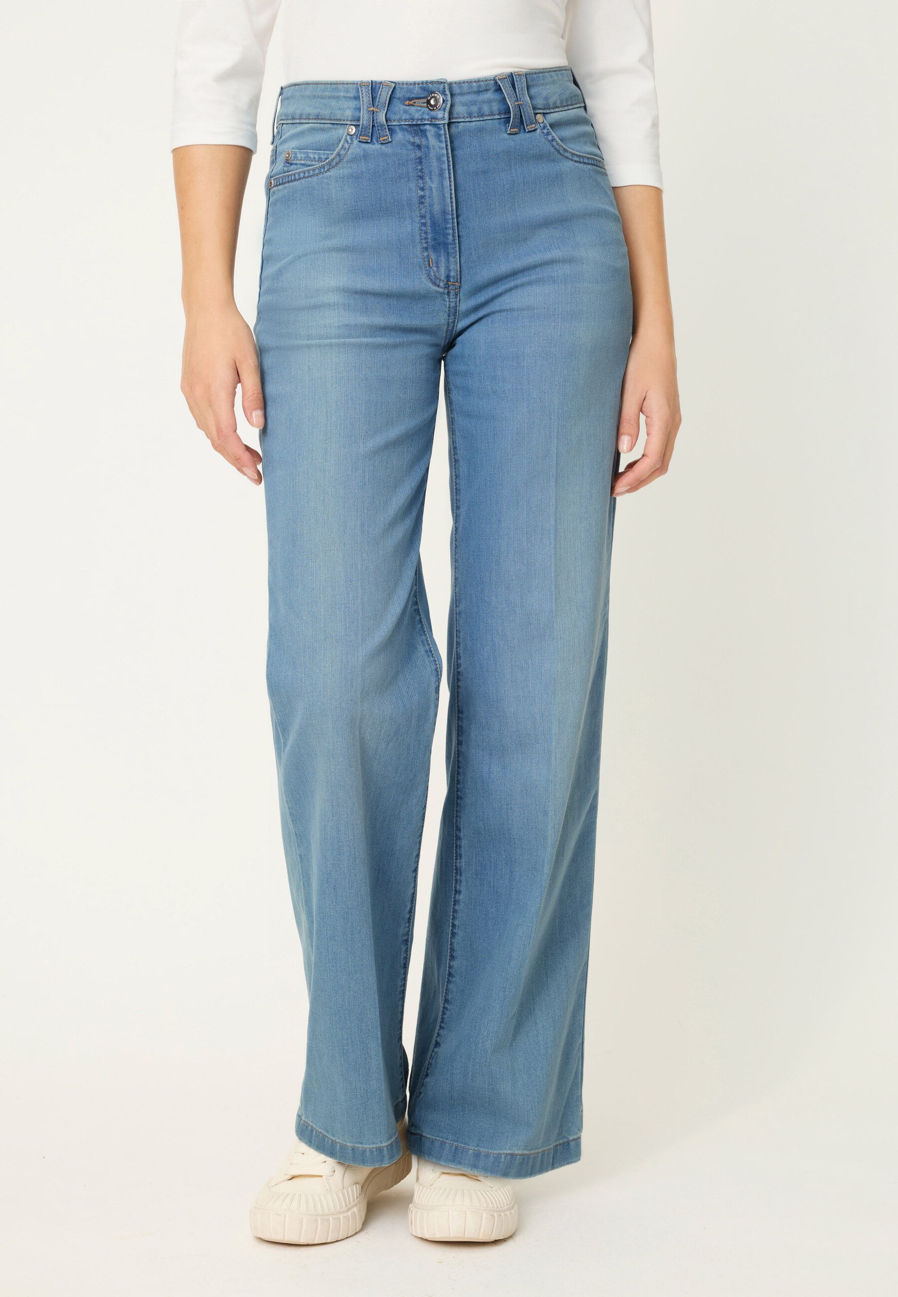 Olsen Gerade Jeans mit weitem Bein
