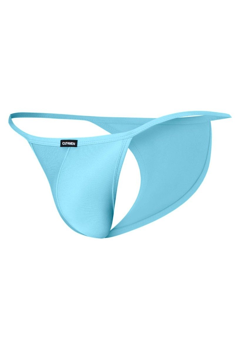 CUT4MEN Slip Herren-Slip in türkis - M