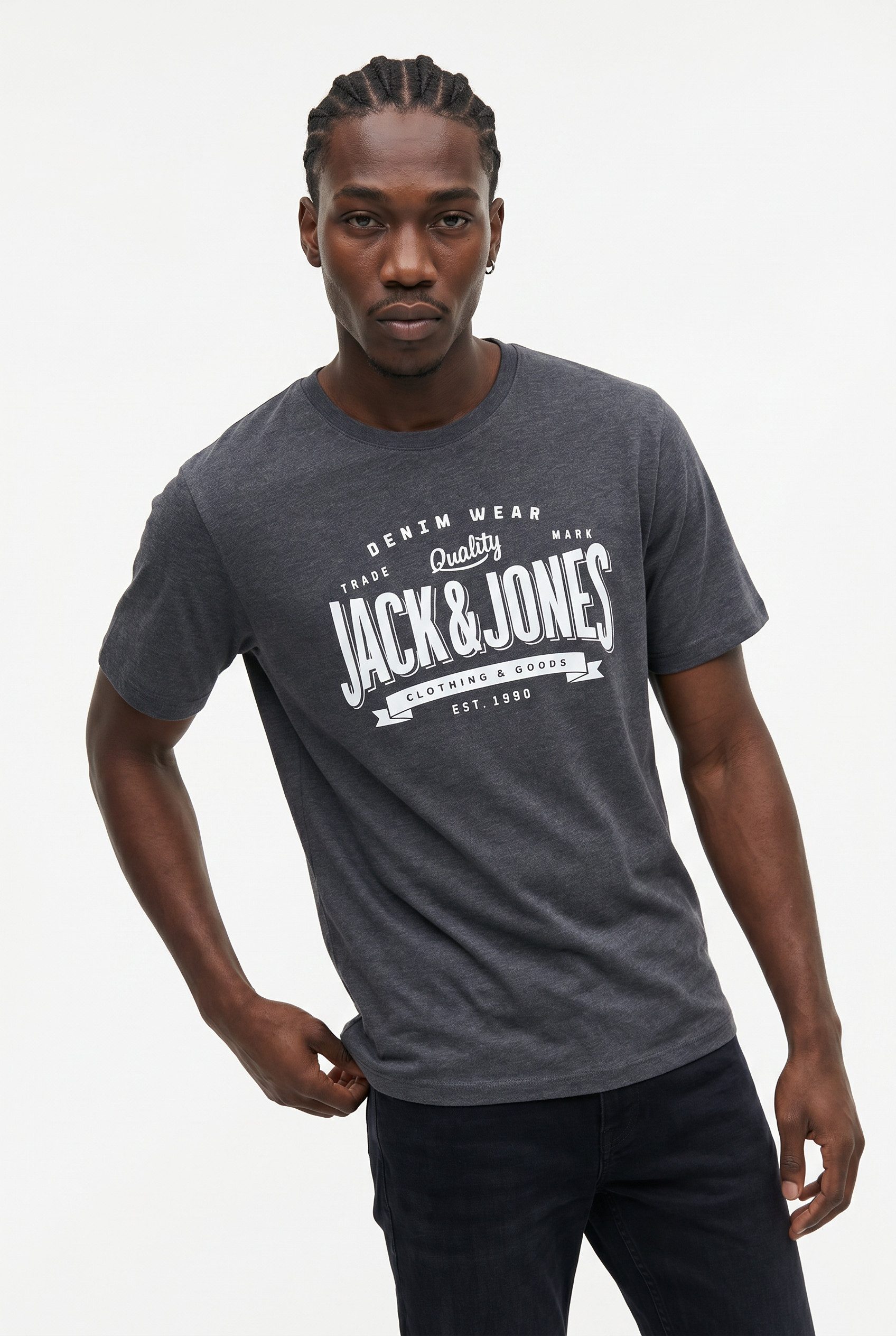 T-Shirt JJELOGO TEE SS O-NECK 2 COL AW26 SN