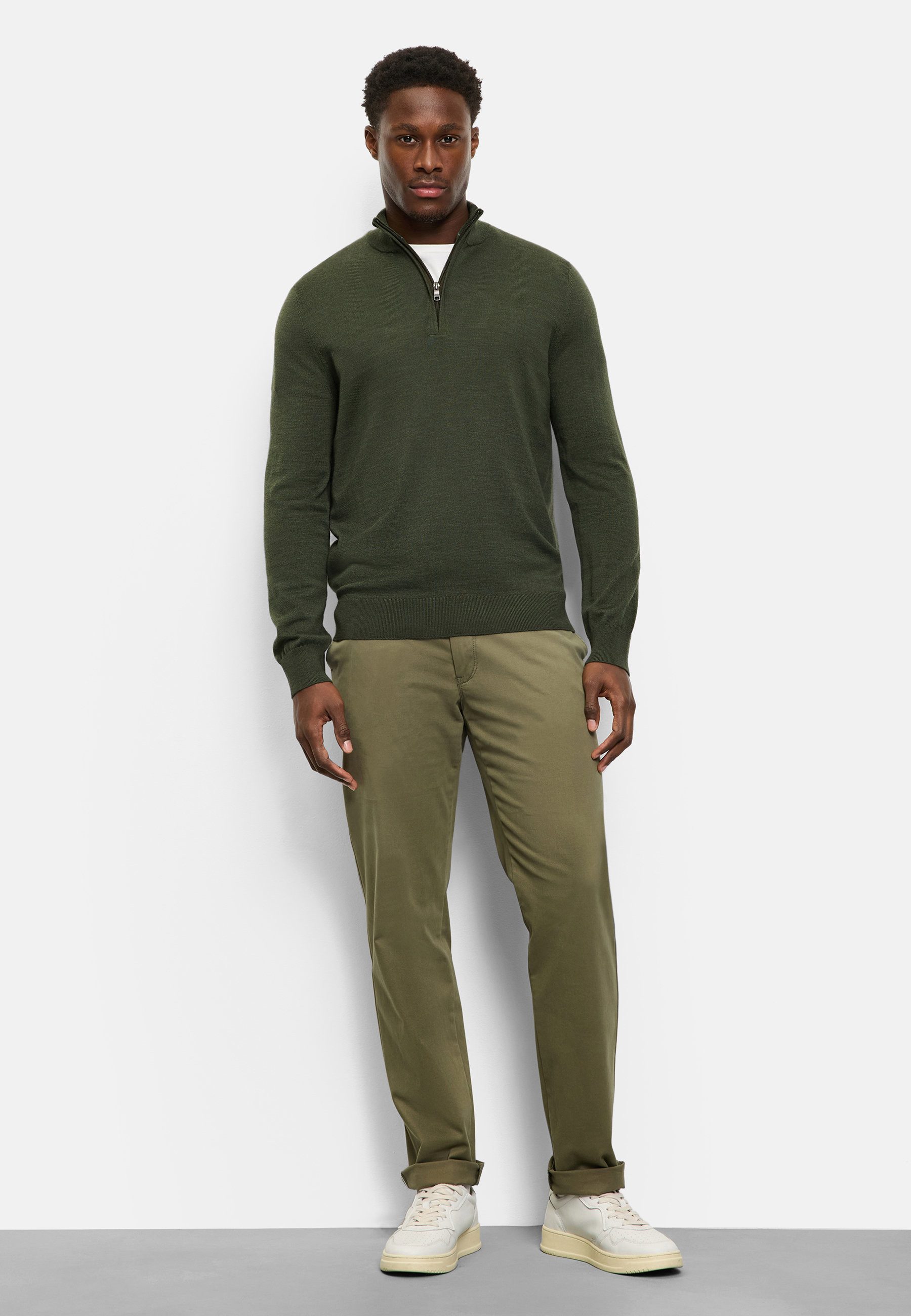 OLYMP Strickpullover OLYMP Casual Strick, regular fit