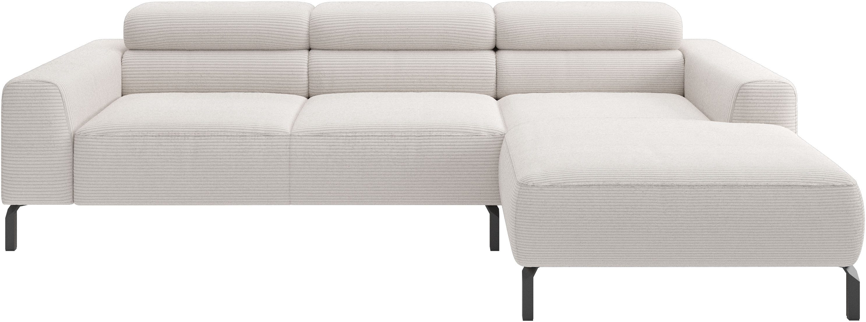 Ecksofa Ecksofa, L-Form, incl. Kopfteilverstellung, Breite 258 cm