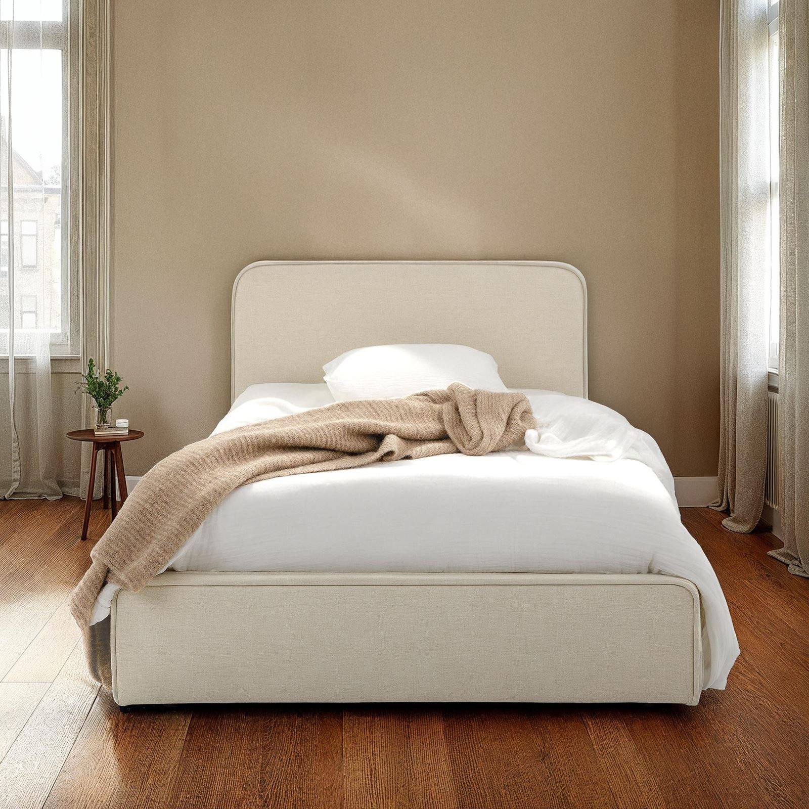 IDIMEX Polsterbett MARINI, Bett 90x200 cm mit Lattenrost Einzelbett mit Kop günstig online kaufen