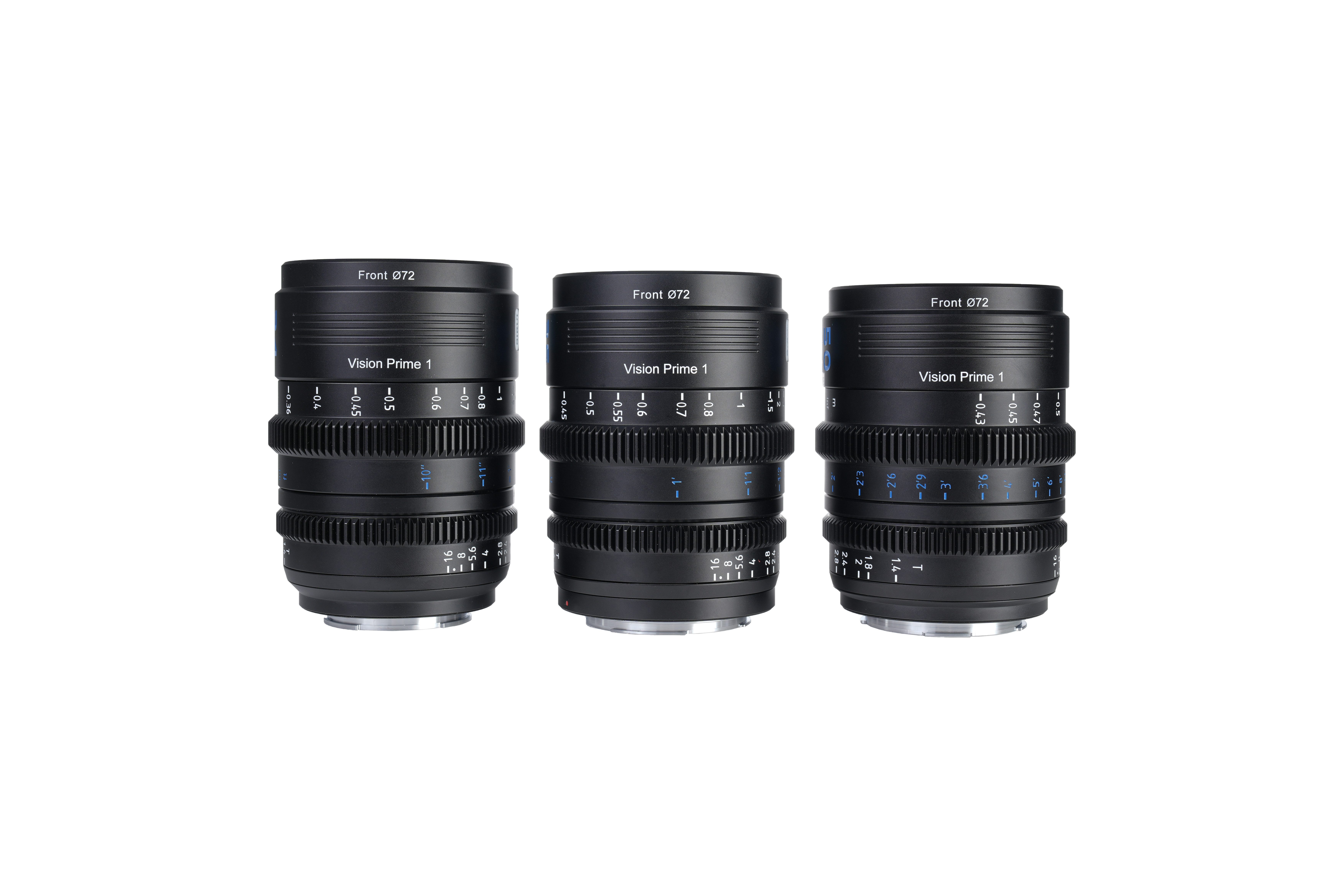 SIRUI Vision Prime 24 & 35 & 50mm Objektiv, (T1.4 Full-frame Cine Lens)