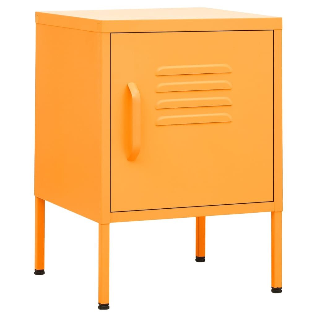 vidaXL Nachttisch Nachttisch Senfgelb 35x35x51 cm günstig online kaufen
