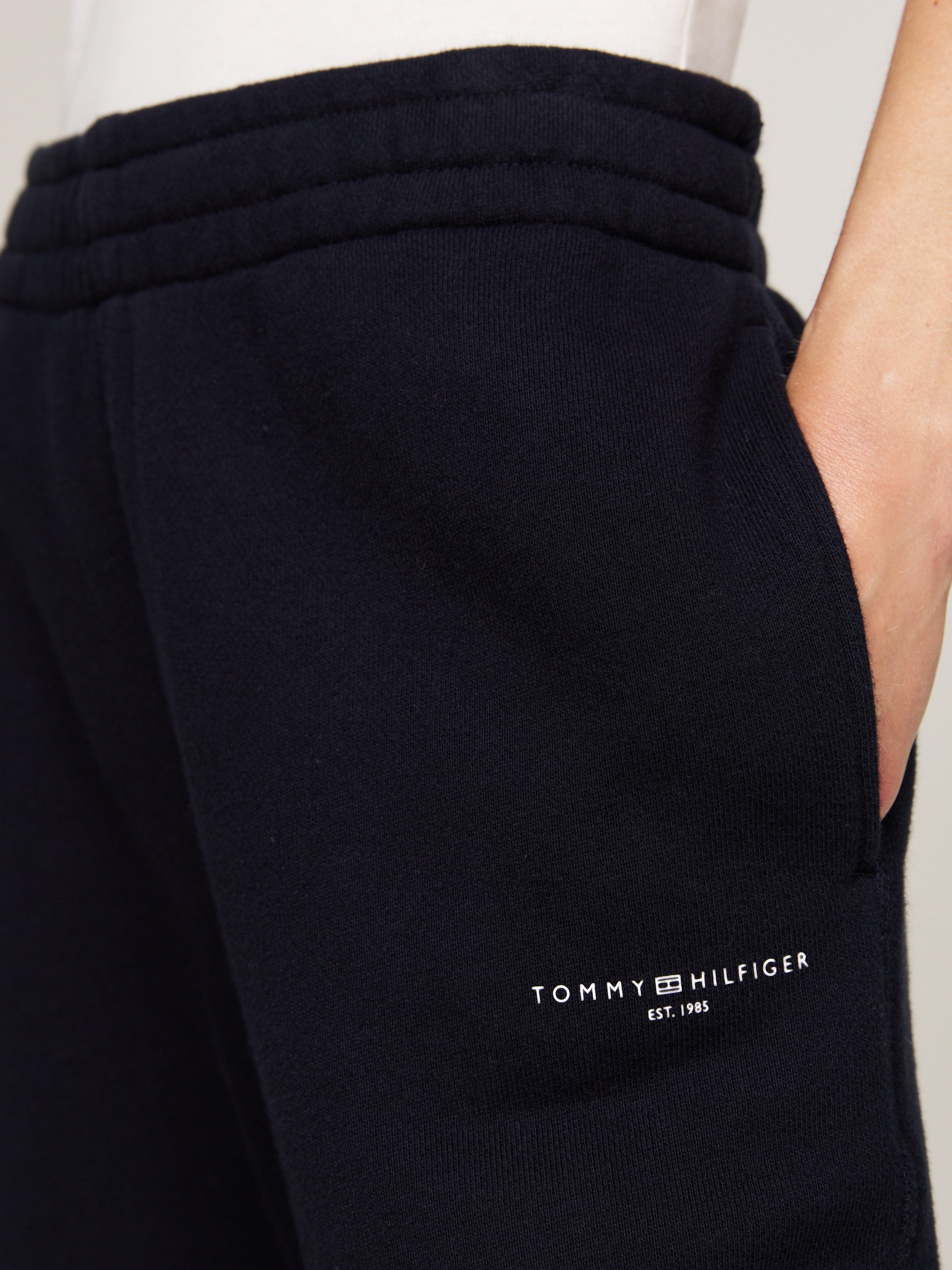 Tommy Hilfiger Sweathose REG MINI CORP SWEATPANTS mit Logoschriftzug