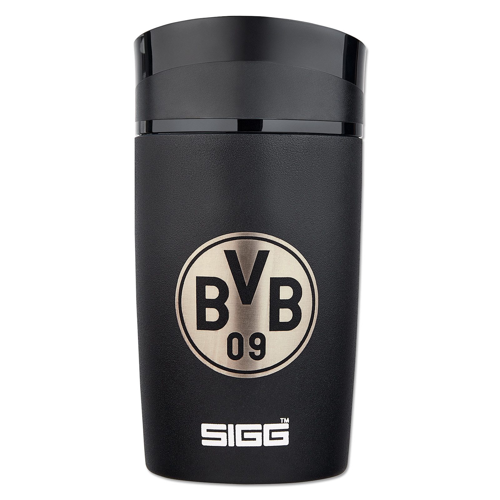 BVB MERCHANDISING Zahnputzbecher BVB SIGG Kaffeebecher to go 0,27l