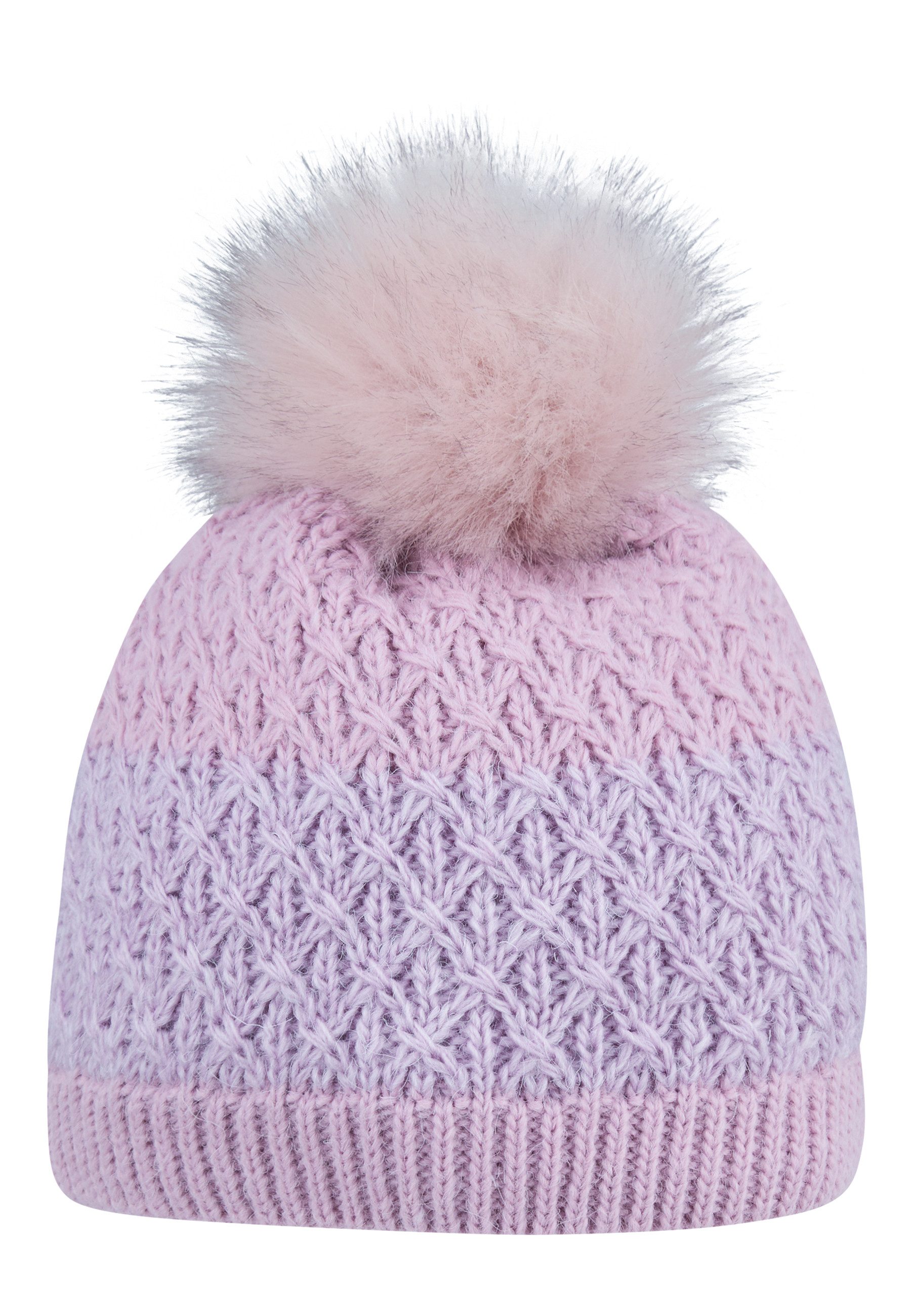 Sterntaler® knitted hat Sterntaler® knitted hat with fur pom-pom (1 pc)