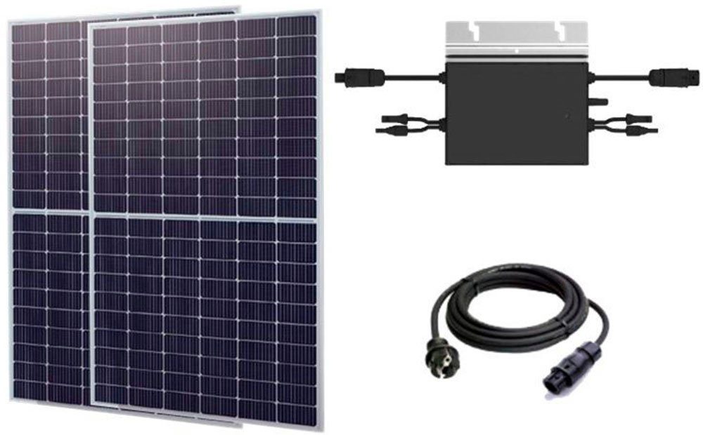 Technaxx Solaranlage TX-241, 800 W, Monokristallin, (Set, 2-St)
