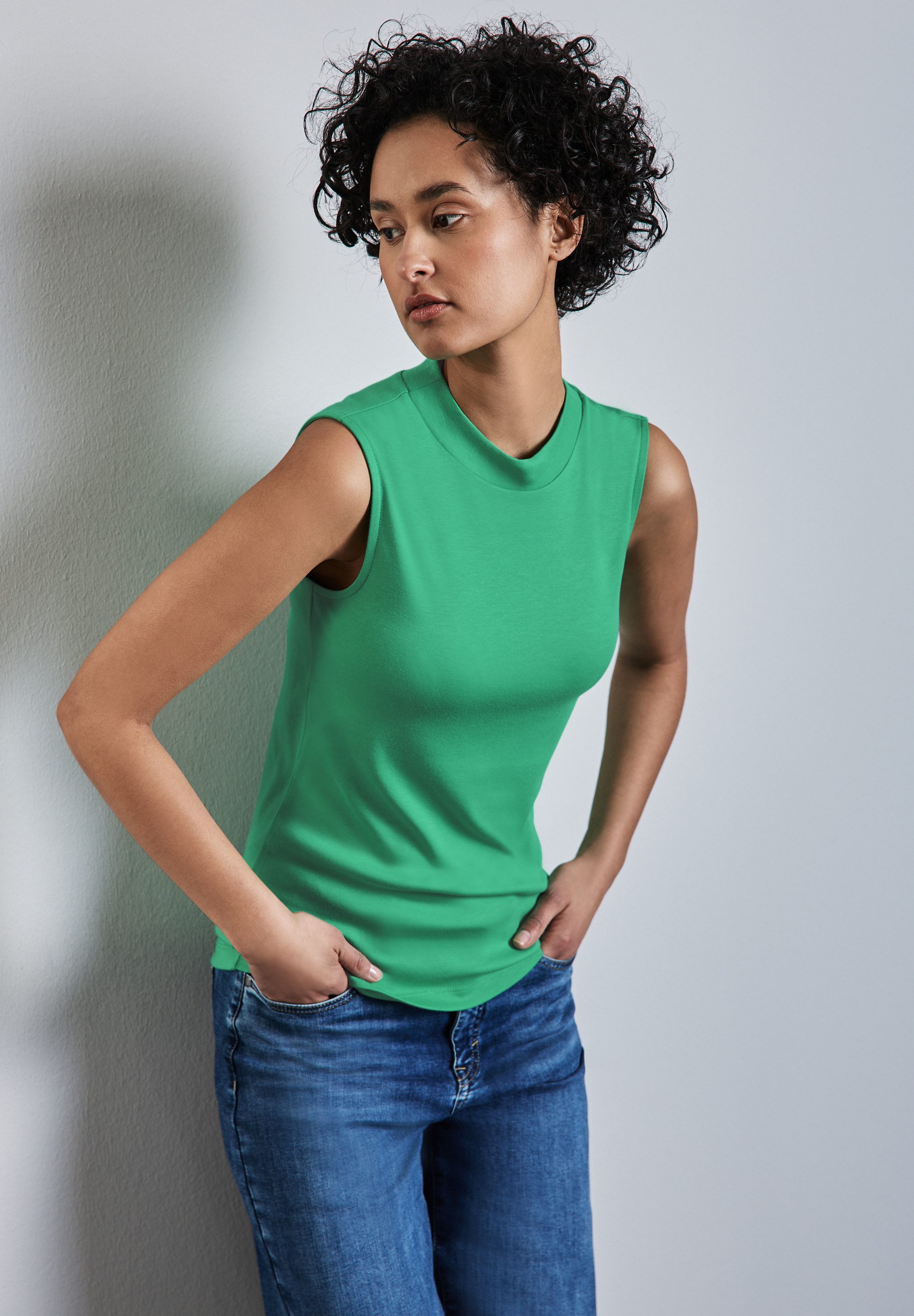 STREET ONE T-Shirt im soften Baumwoll-Mix