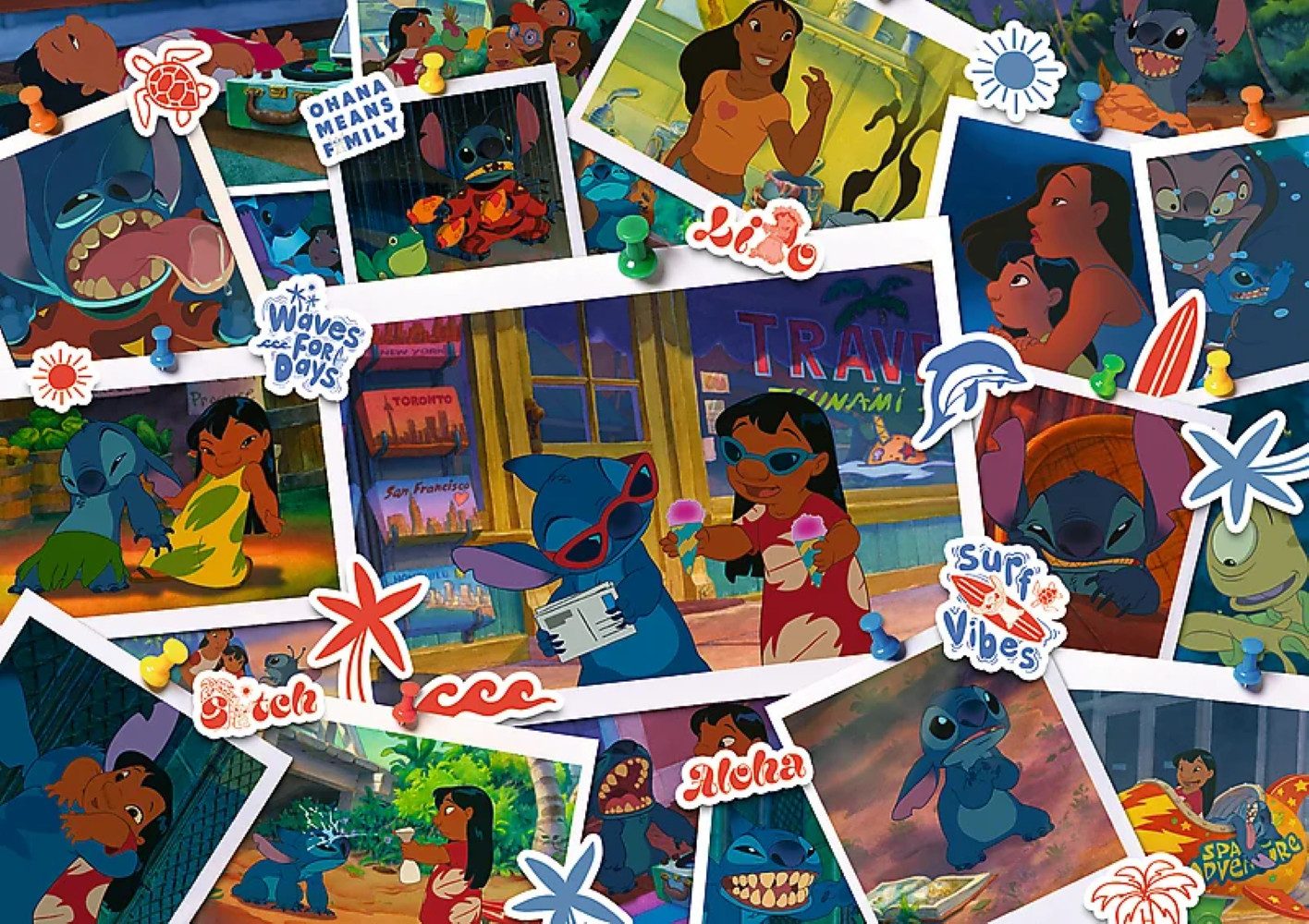Trefl Puzzle Trefl, Lilo & Stitch, 1000 Teile Puzzle, 1000 Puzzleteile, Mad günstig online kaufen