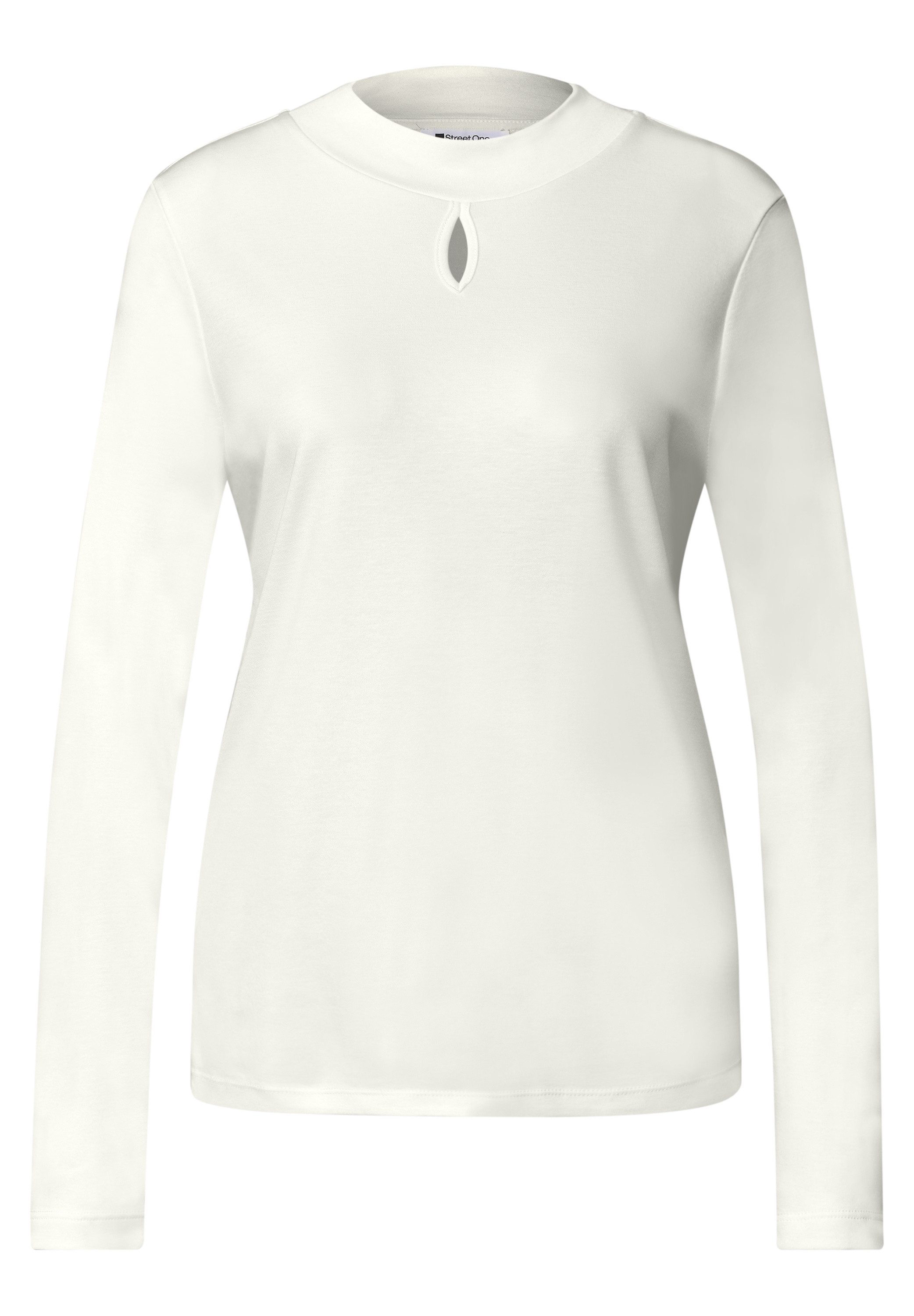 STREET ONE Langarmshirt mit Stehkragen – Bild 4 von 5