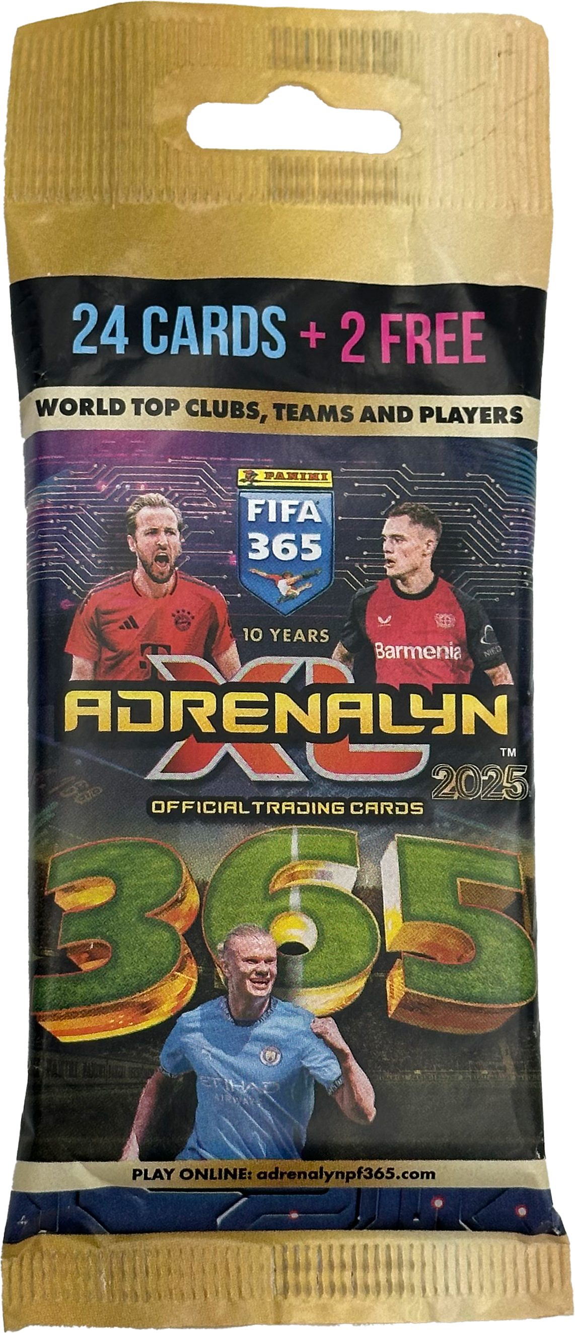 Panini Sammelkarte FIFA 365 Adrenalyn XL 2025 Trading Cards - 1 Fat Pack