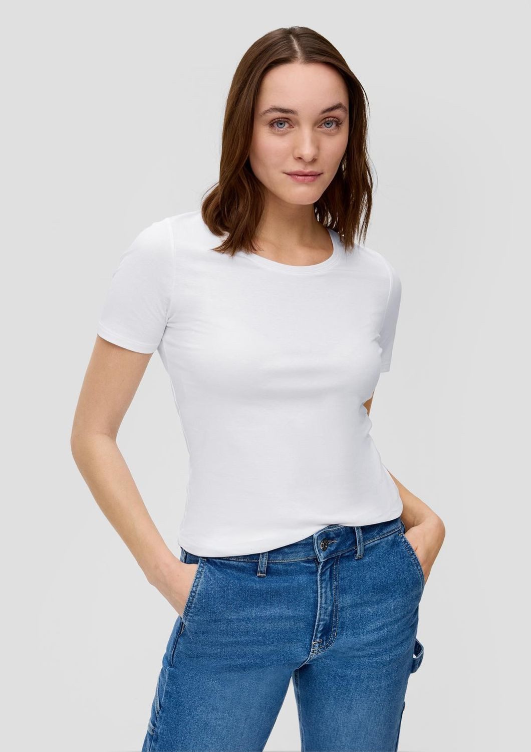 s.Oliver T-Shirt Basic aus softer Single-Jersey günstig online kaufen