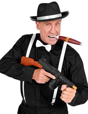 Widmann S.r.l. Kostüm Kostüm-Set "Gangster" 20er Jahre - 4-tlg. 68555, Charleston Mafia-Boss Verkleidung