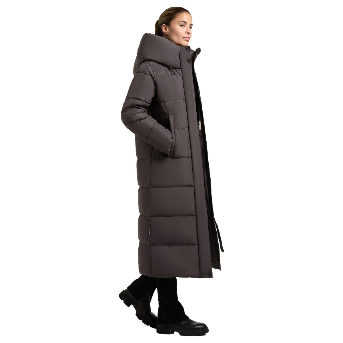 khujo Winterjacke Khujo Soulani - Damen Steppmantel – Bild 4 von 5