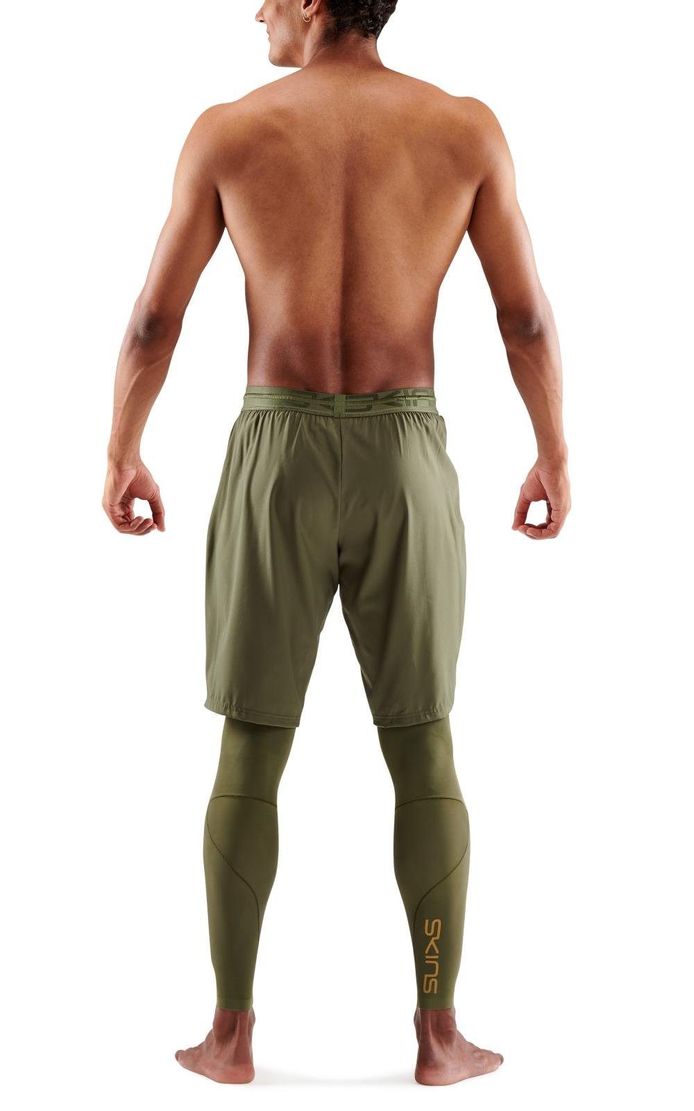 Skins Funktionshose 5-Series Superpose Long Tight (2-in-1 Skins Tights mit Überhose)