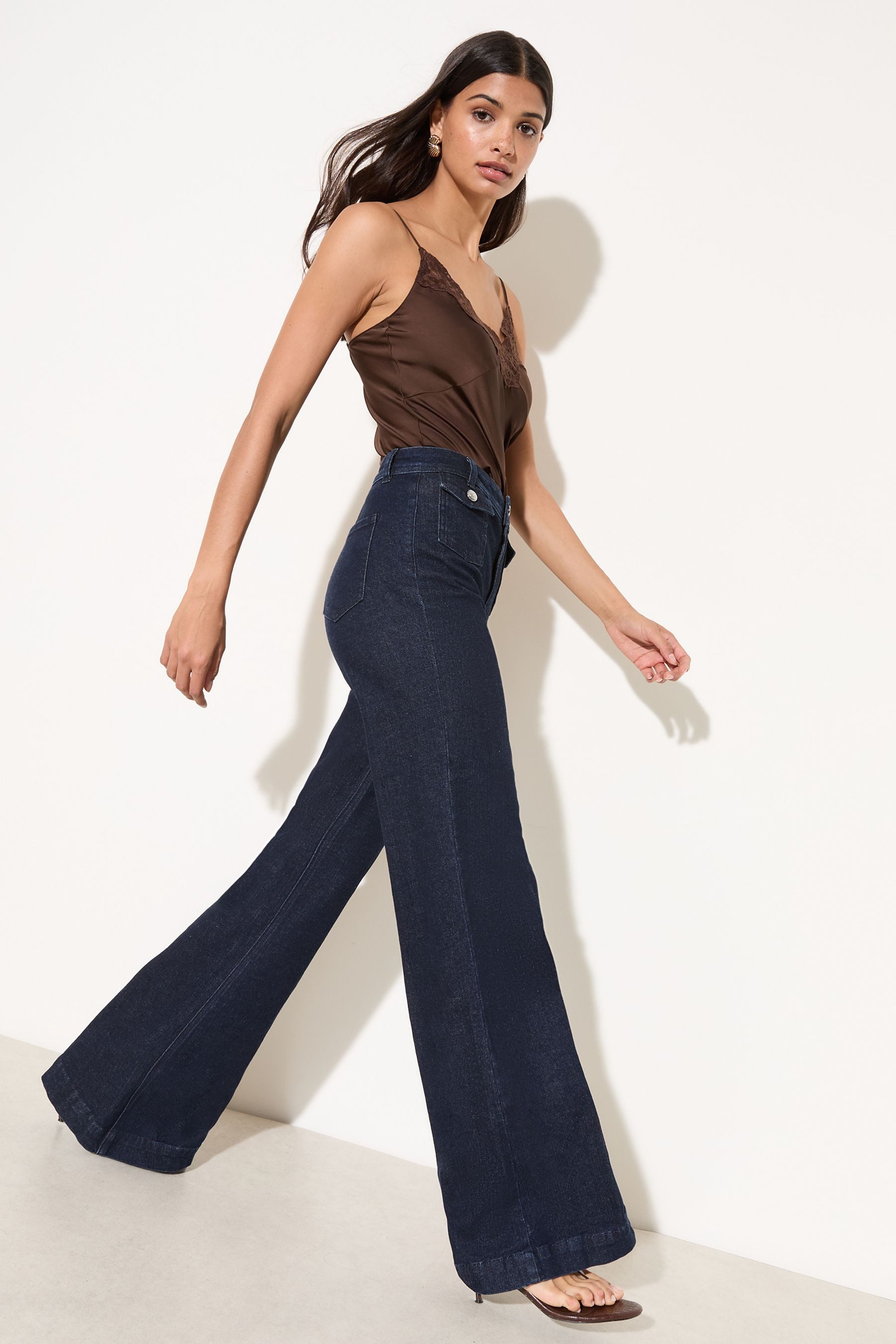 Friends Like These Weite Jeans Friends Like These Hose mit weitem Bein, Regular (1-tlg)