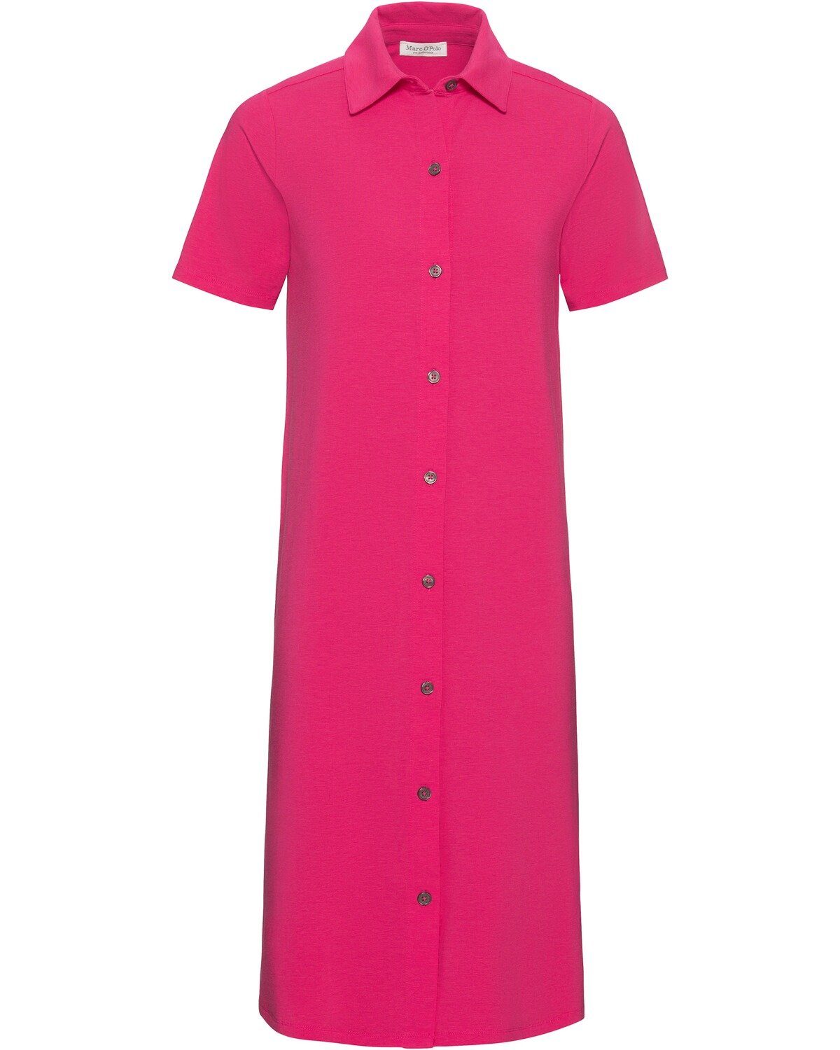 Marc O'Polo Midikleid Halbarm-Hemdblusenkleid günstig online kaufen