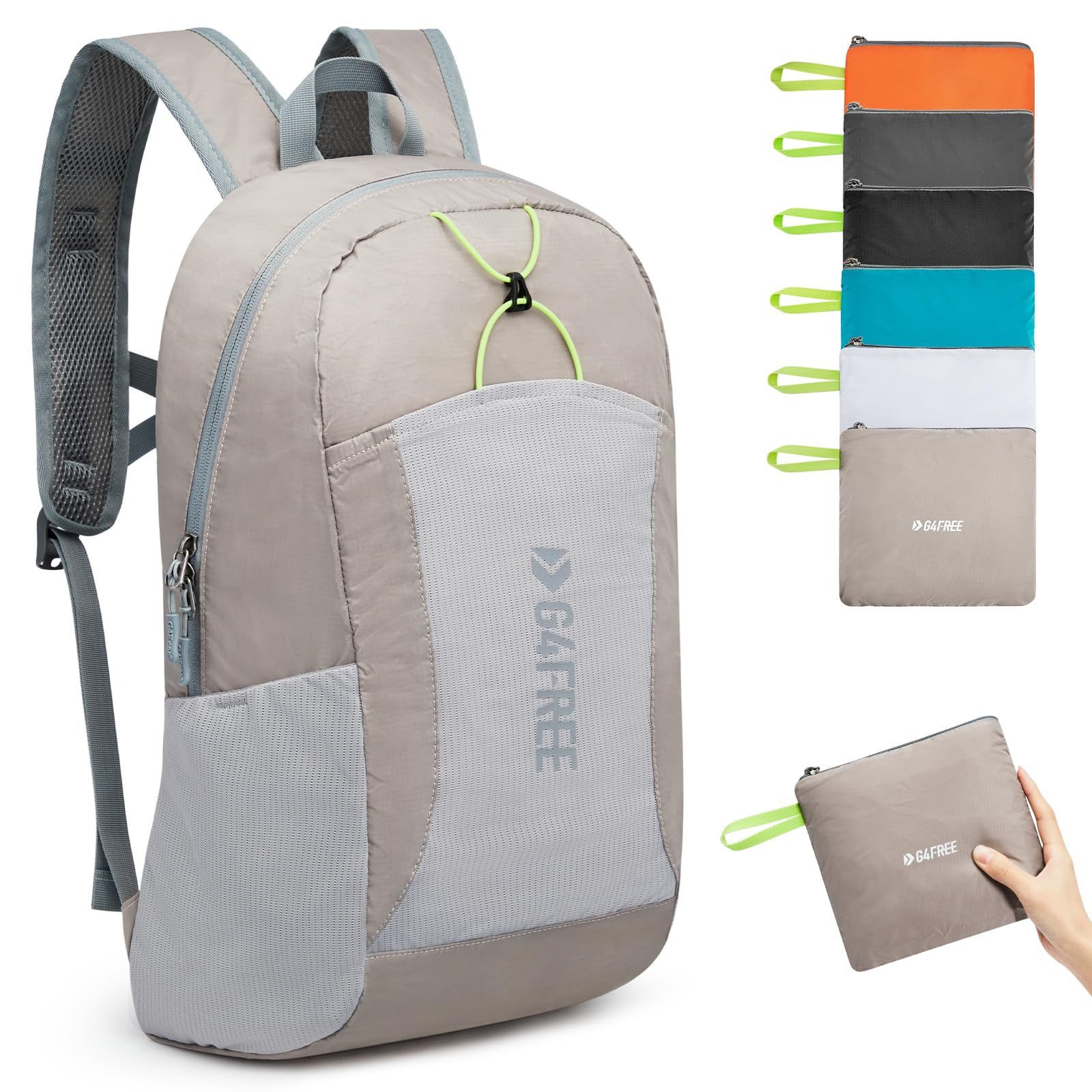 G4Free Wanderrucksack (1-tlg), 24L Faltbarer, wasserdichter Wanderrucksack