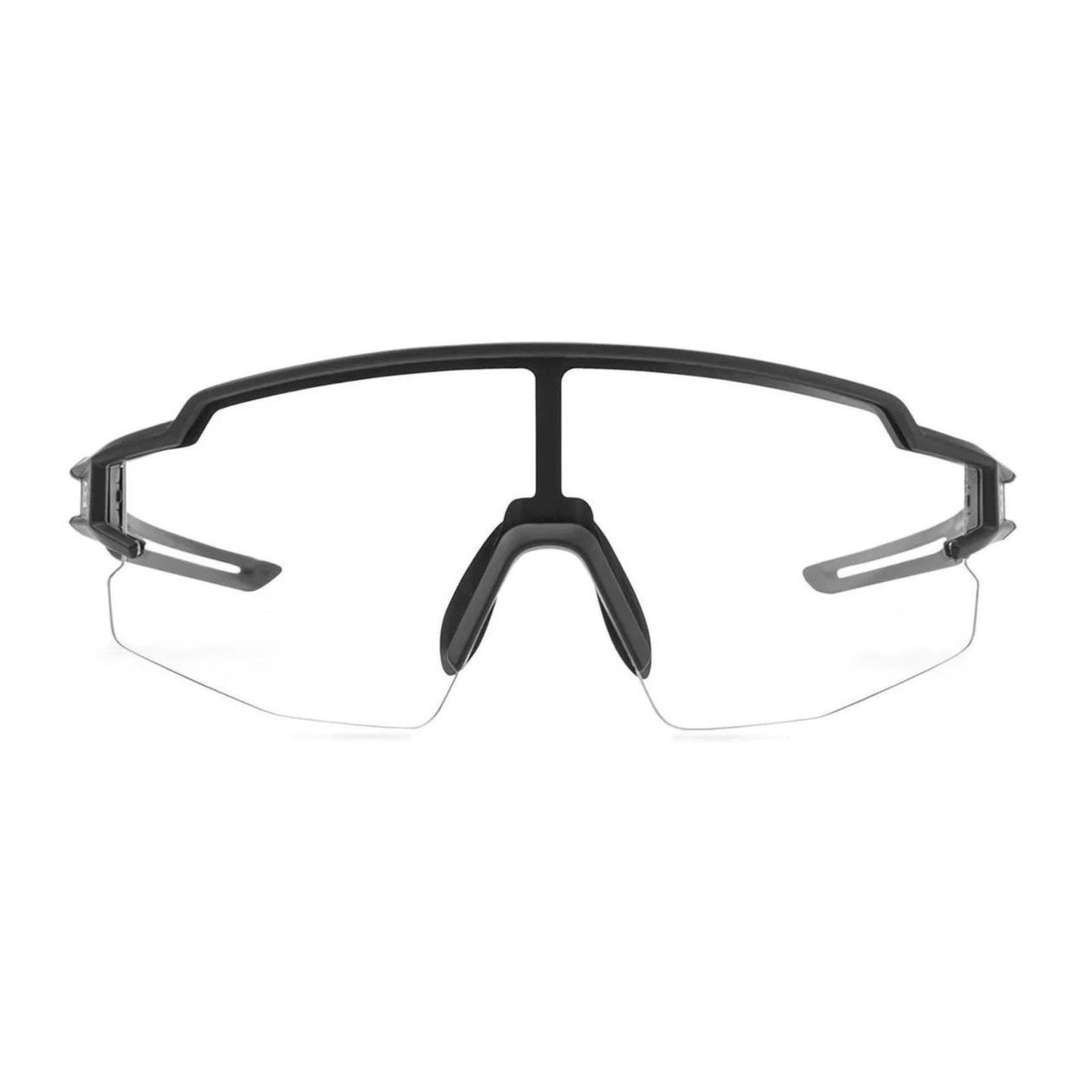 ROCKBROS Fahrradbrille UV400-Fahrradbrille – Schwarz Vollständiger Schutz vor UV-Strahlung