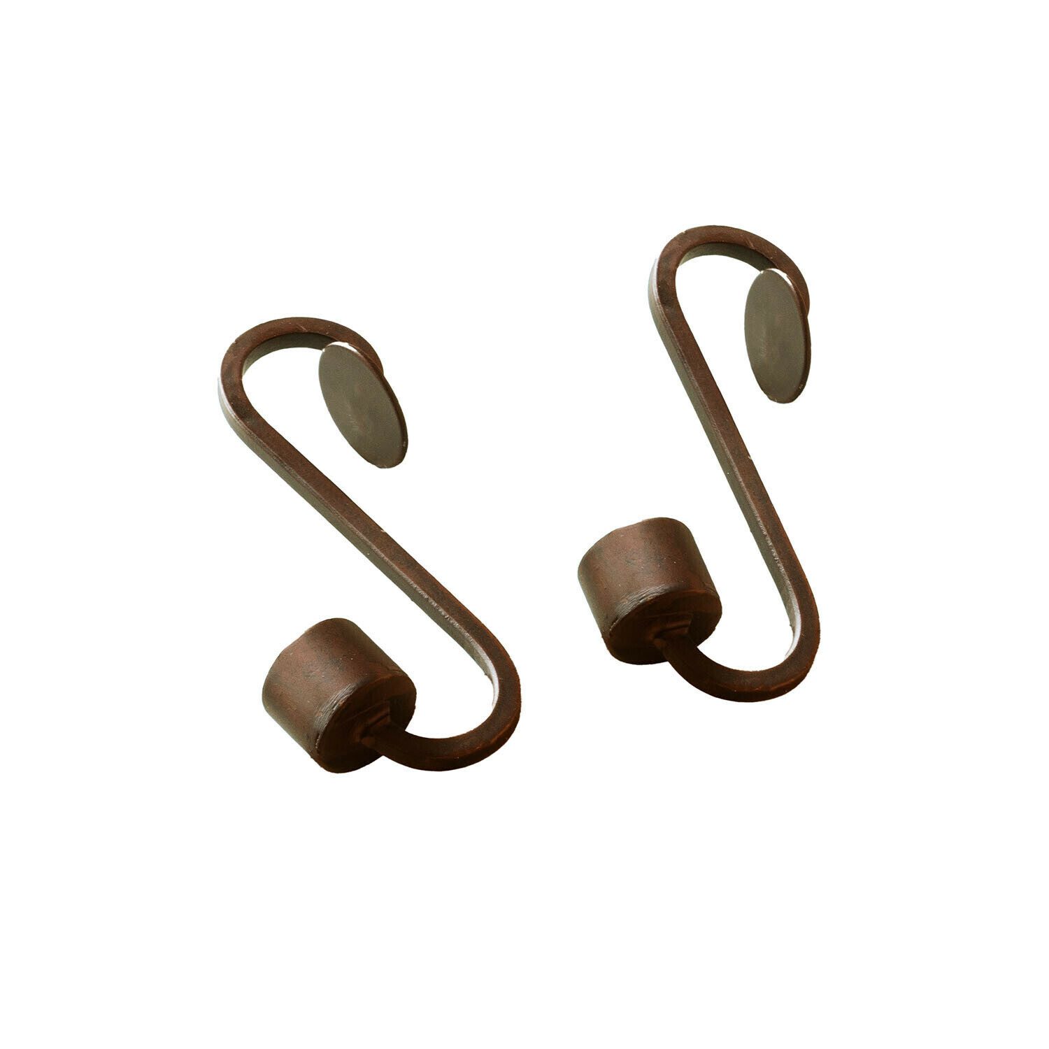 Mirabeau Kerzenständer Kerzenhalter 2er Set Pyris braun