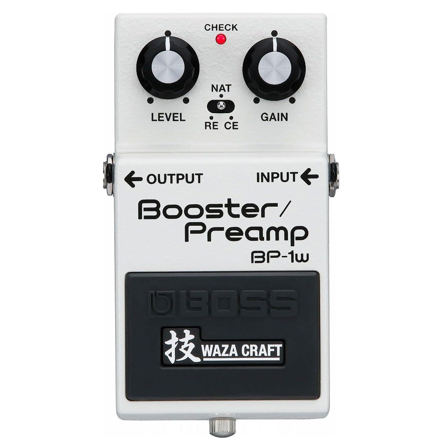 Boss by Roland E-Gitarre Boss BP-1W Booster Preamp Waza Edition mit Klinkenkabel, mit Klinkenkabel