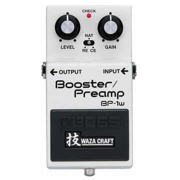 Boss by Roland E-Gitarre BP-1W Booster Preamp, Waza Craft Edition